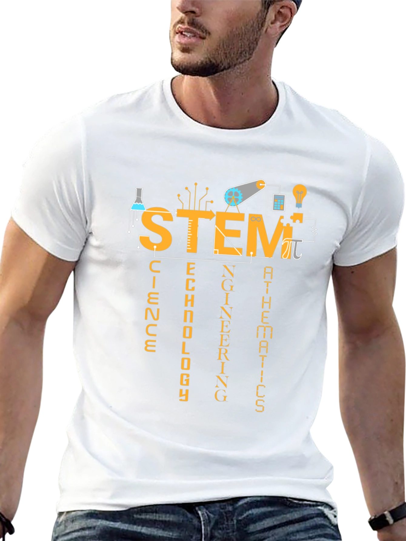 STEM Science T-Shirt - Technology Engineering Mathematics
