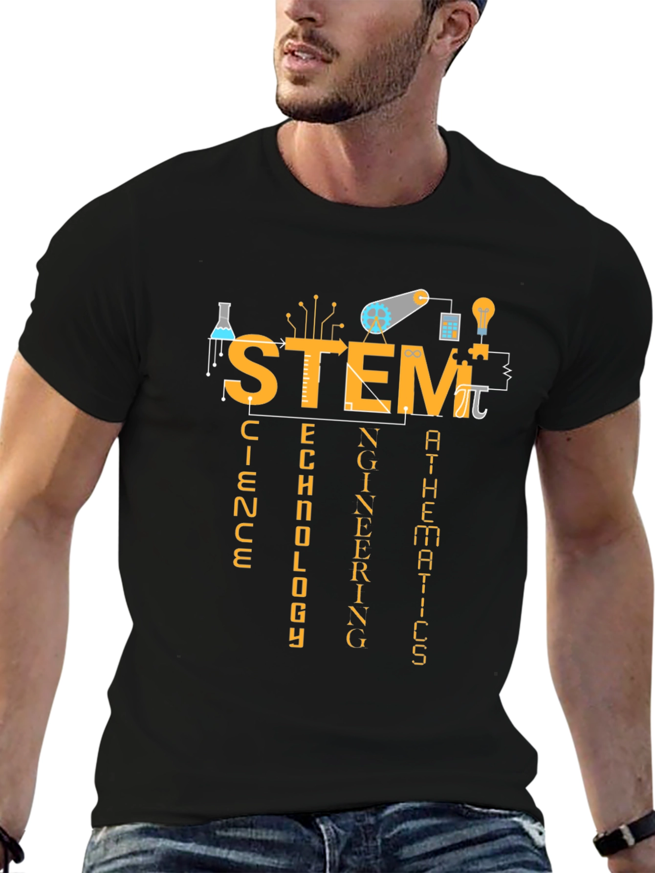 STEM Science T-Shirt - Technology Engineering Mathematics