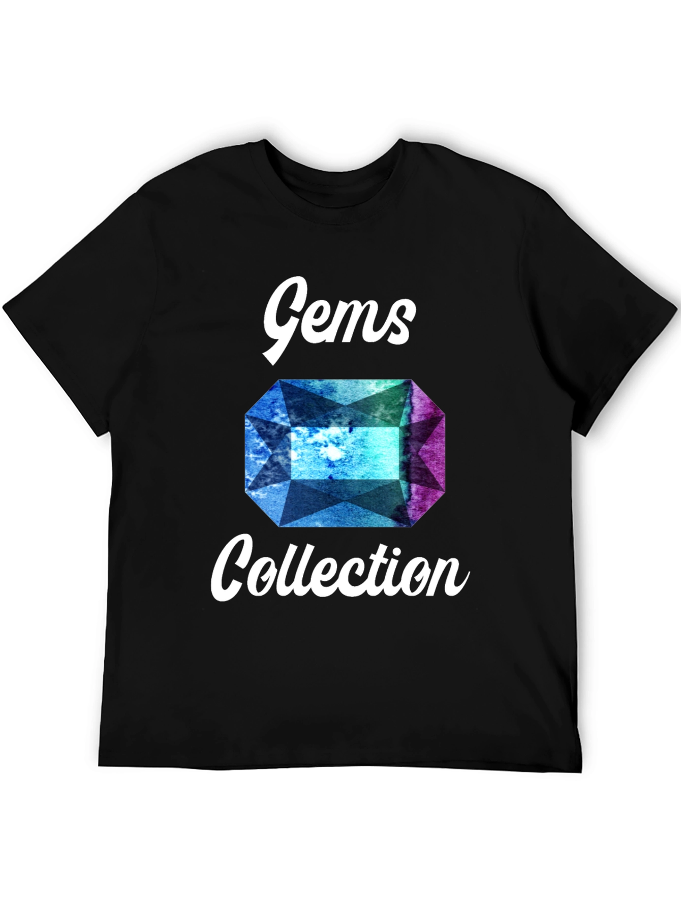 Gems Collection Graphic Tee - Stylish Gemstone Design