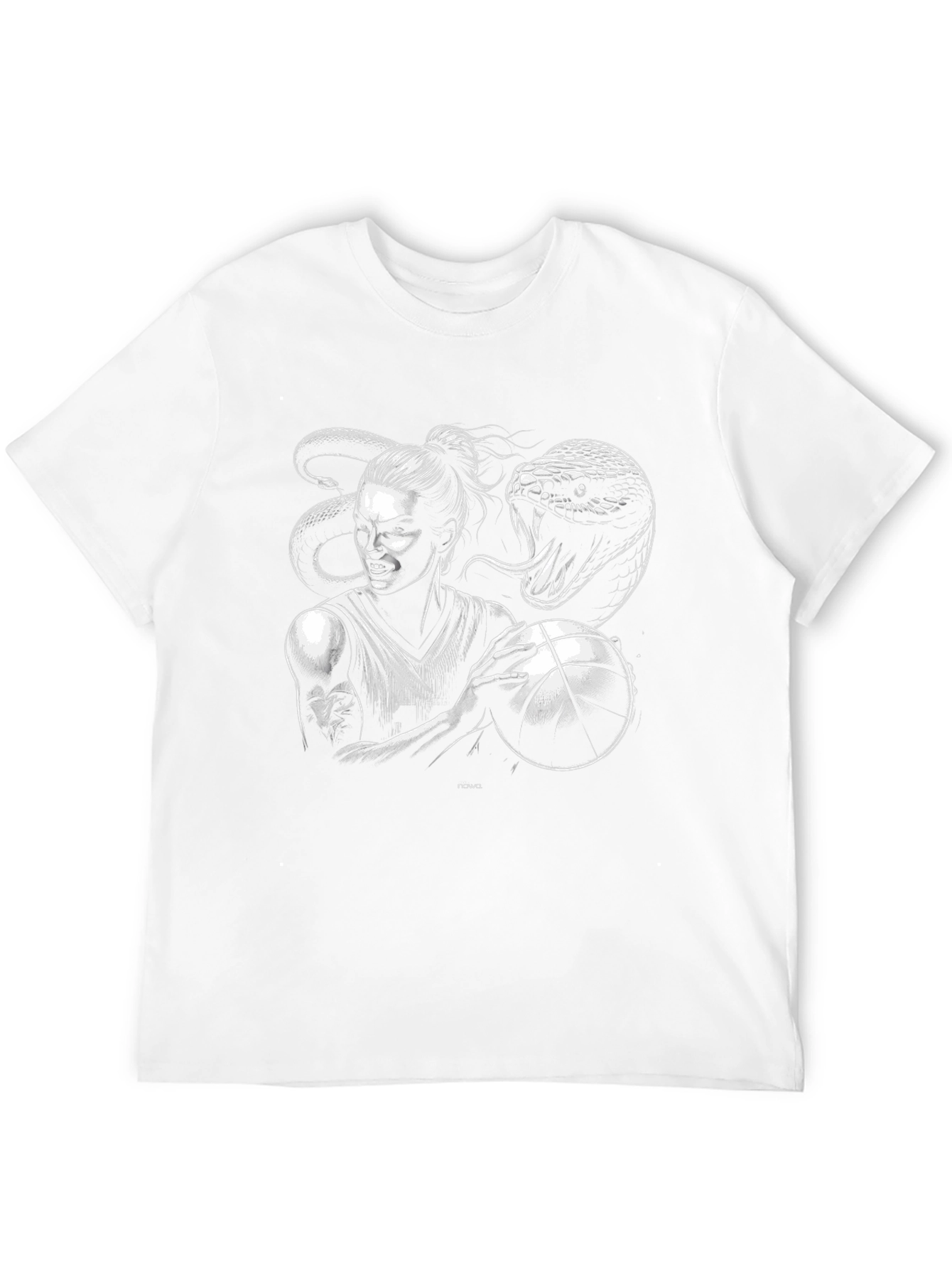 Kobe Bryant & Snake Graphic T-Shirt