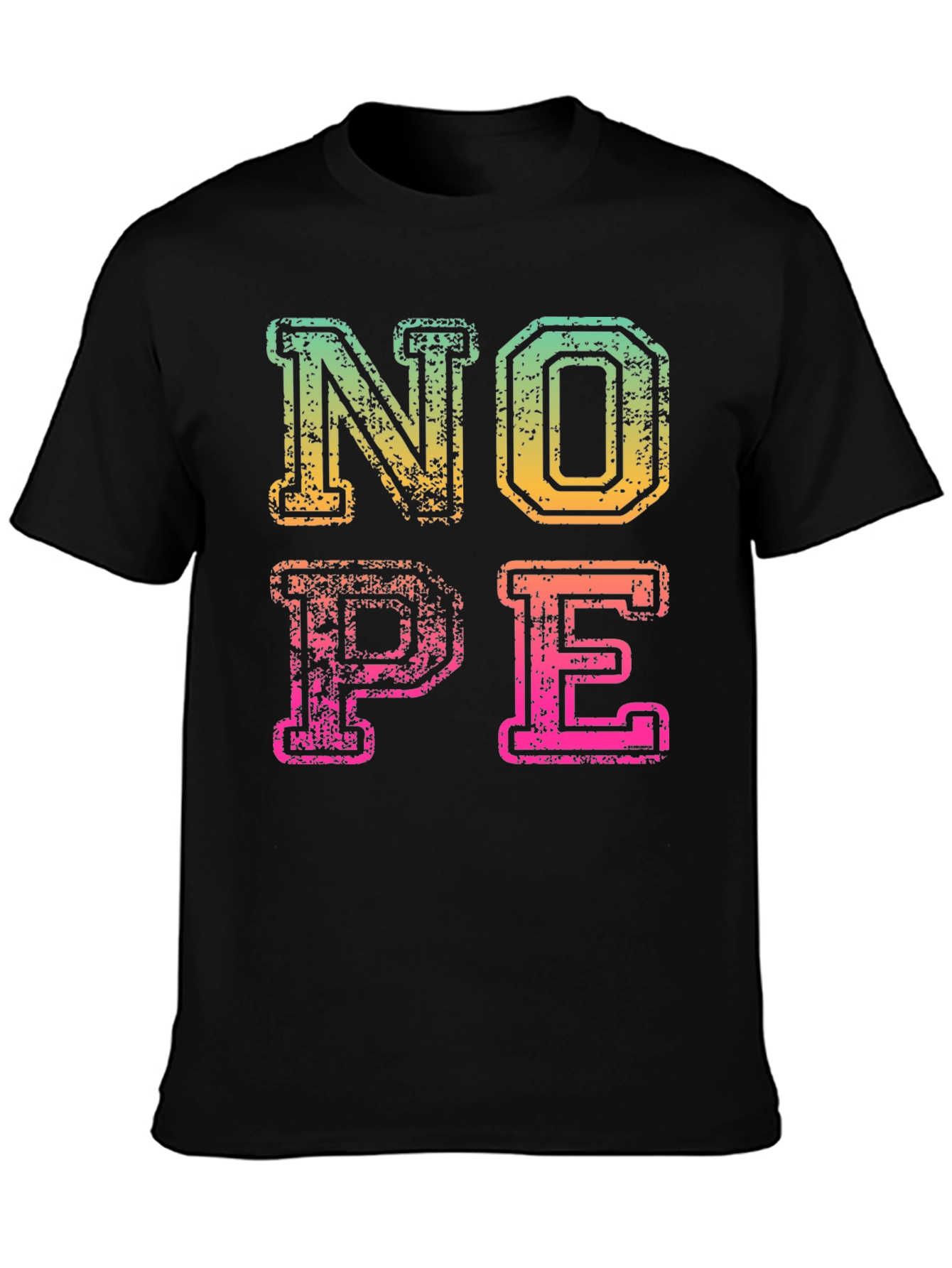 Retro NOPE Graphic Tee - Funny Sarcastic T-Shirt