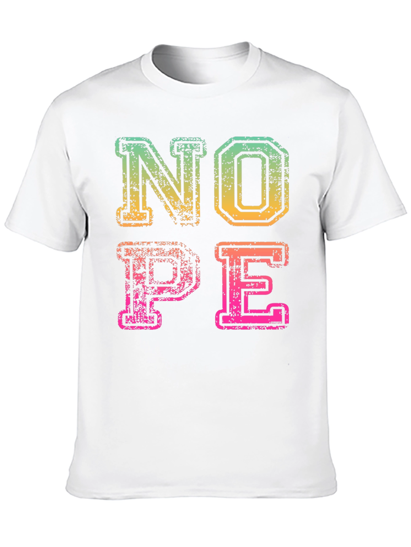 Retro NOPE Graphic Tee - Funny Sarcastic T-Shirt