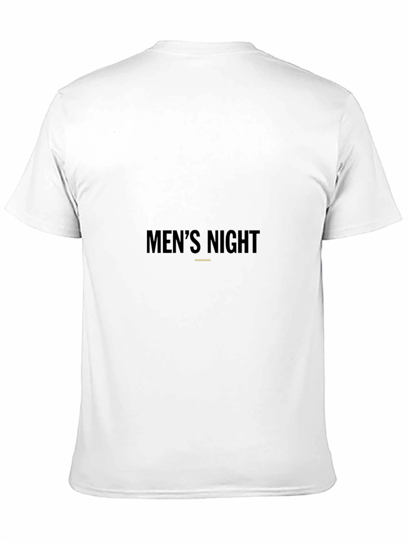 Mens Night Black T-Shirt