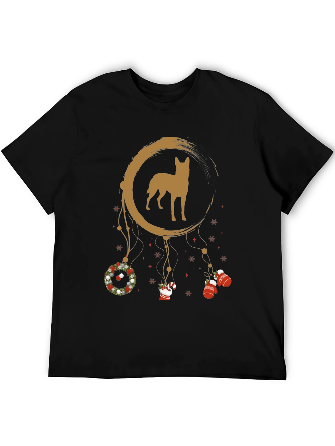Dog Dreamcatcher Christmas T-Shirt