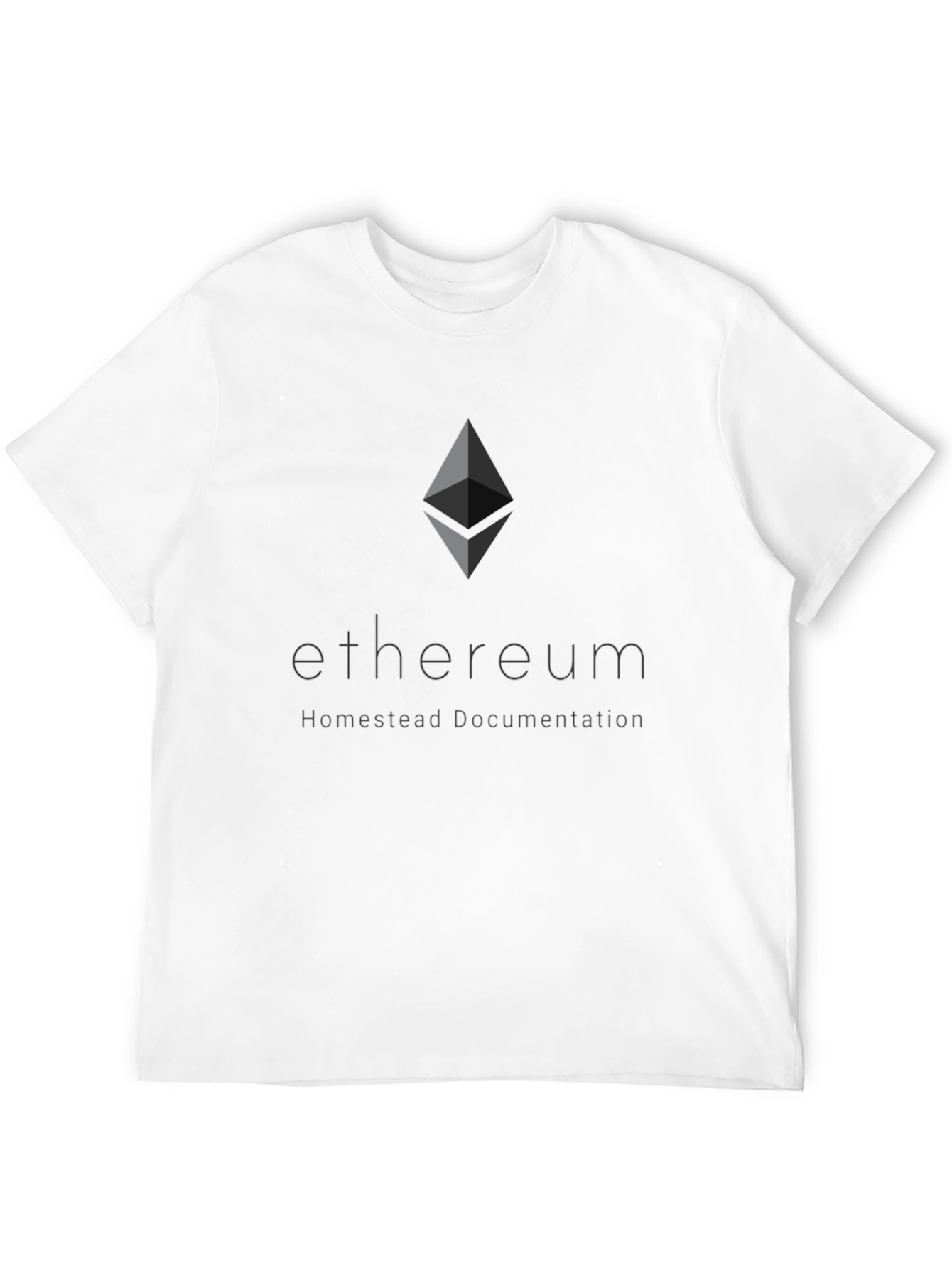 Ethereum Logo Black T-Shirt