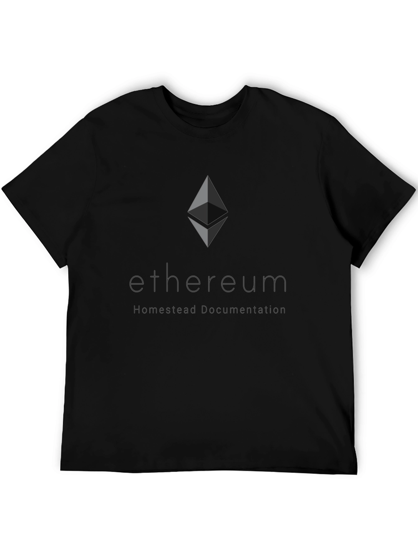 Ethereum Logo Black T-Shirt