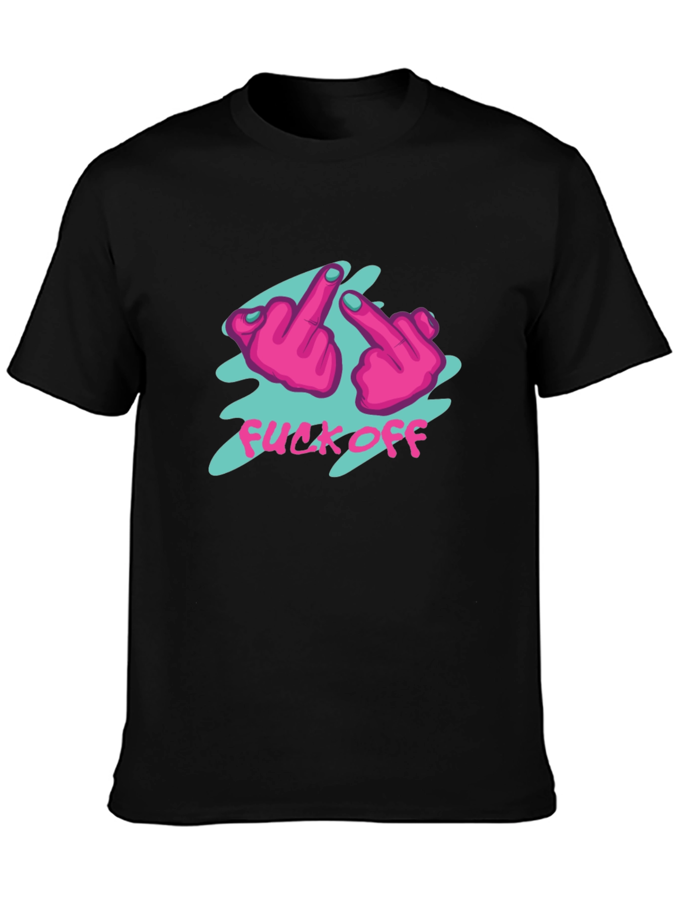 Middle Finger Graphic Tee