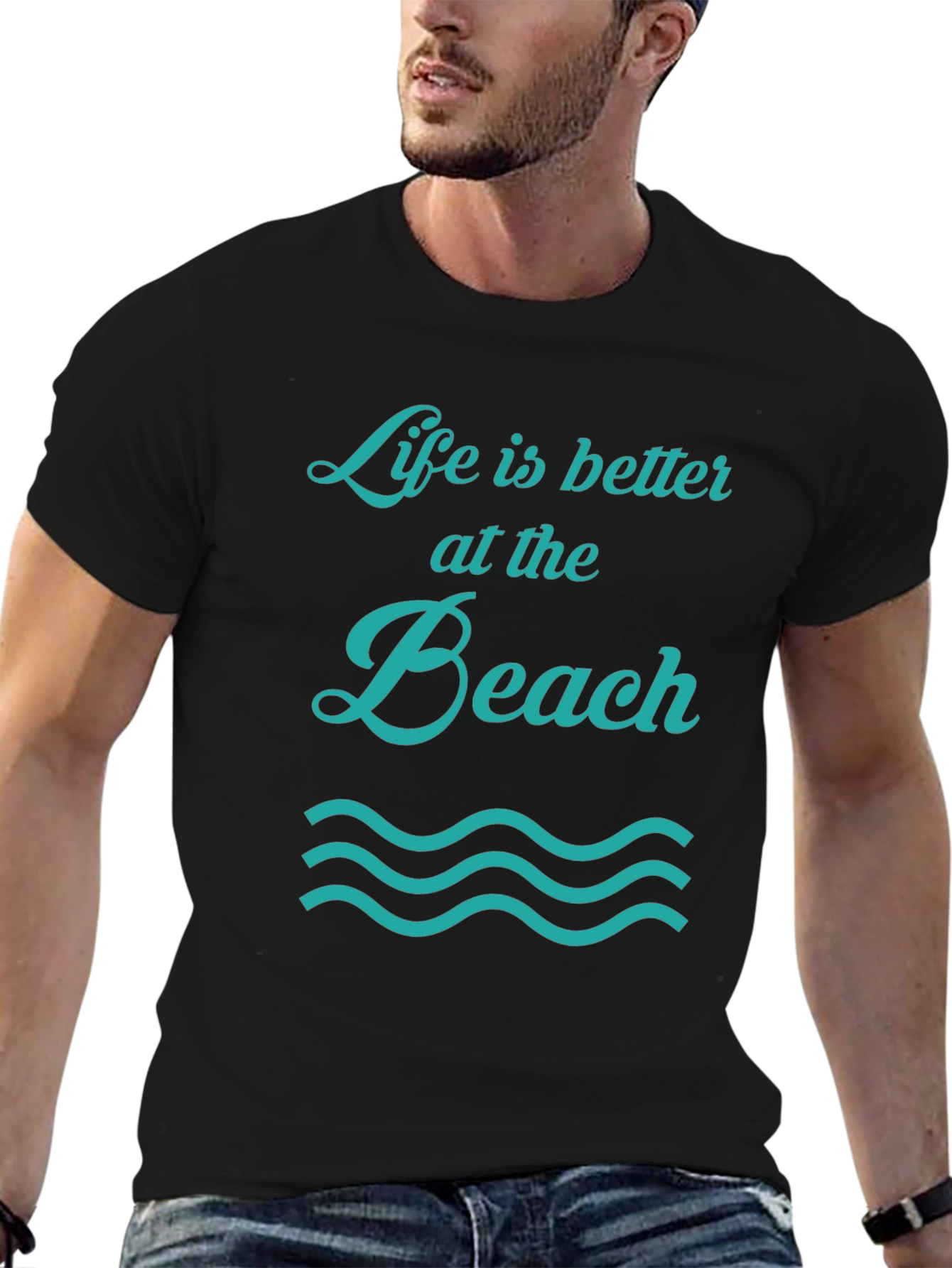 Life is Better at the Beach Graphic T-Shirt