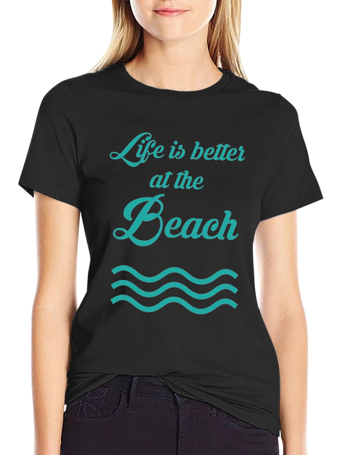 Life is Better at the Beach Graphic T-Shirt