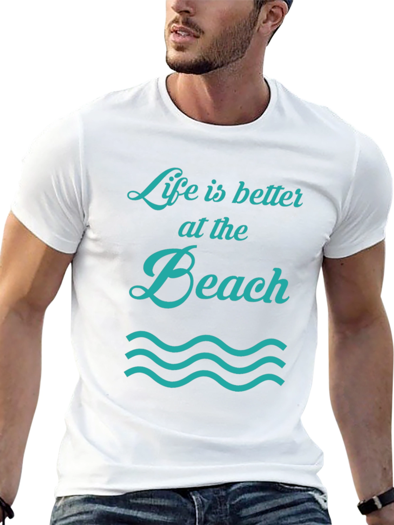 Life is Better at the Beach Graphic T-Shirt