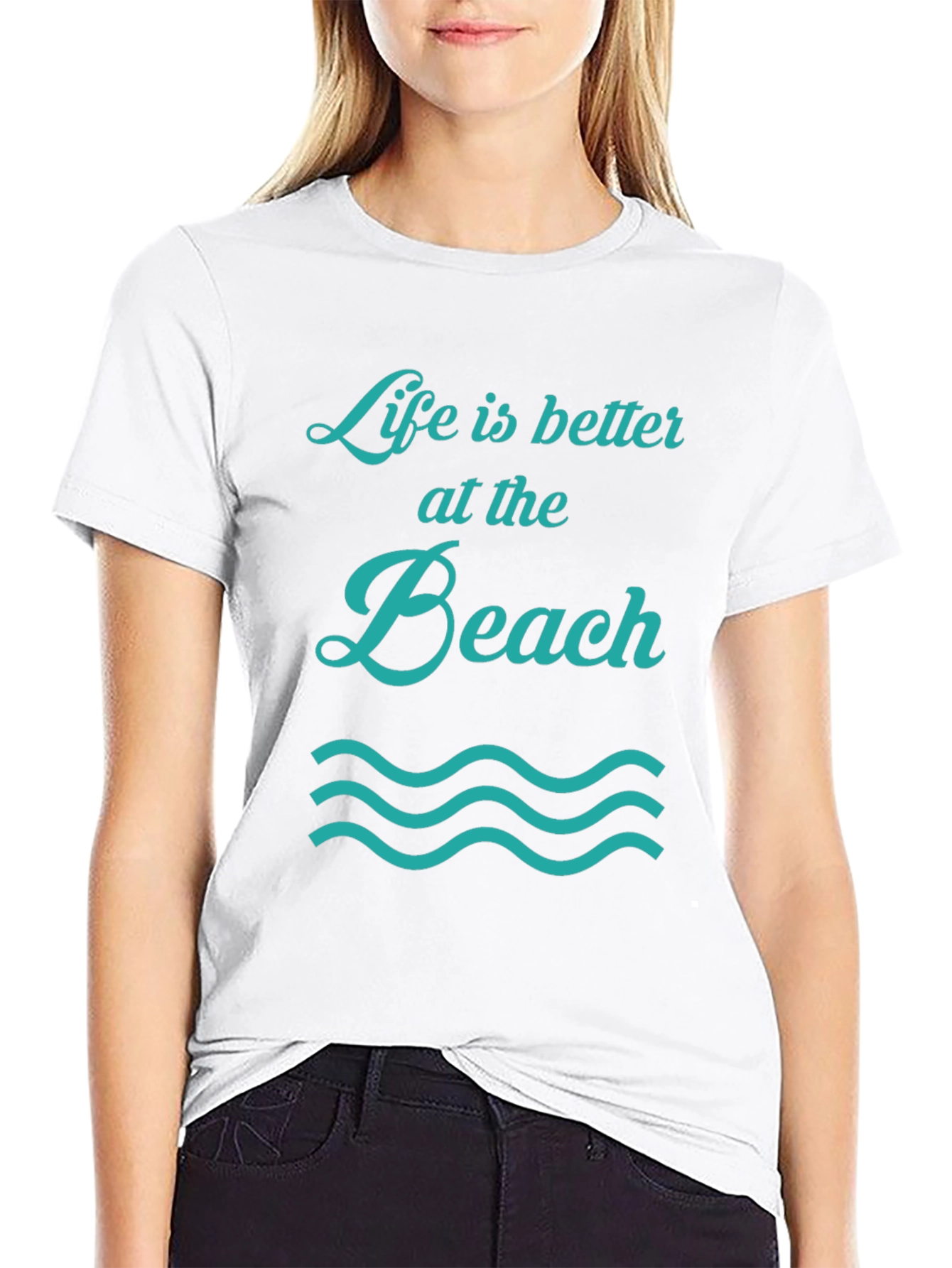 Life is Better at the Beach Graphic T-Shirt
