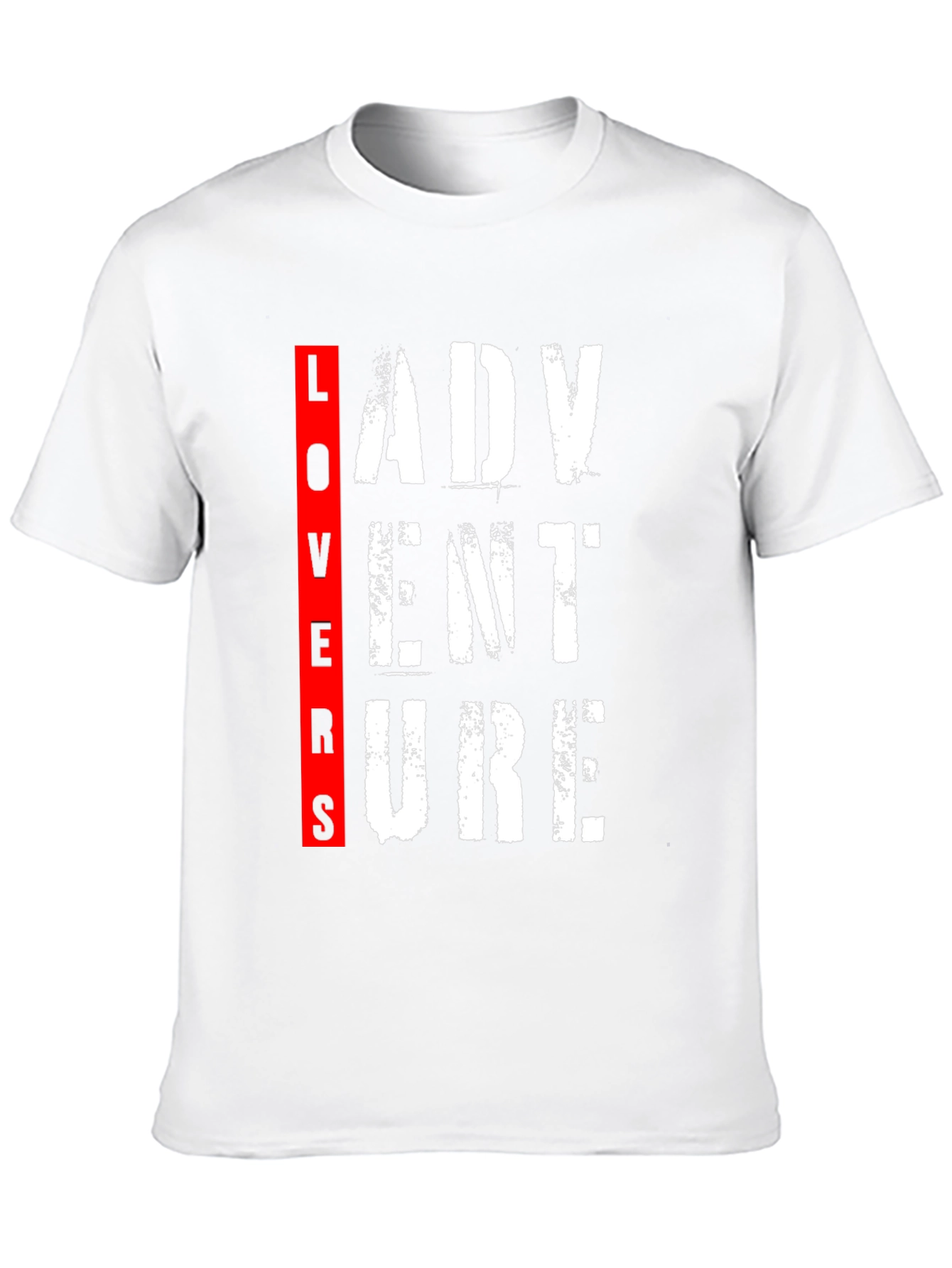 Adventure Lovers T-Shirt - Black Graphic Tee