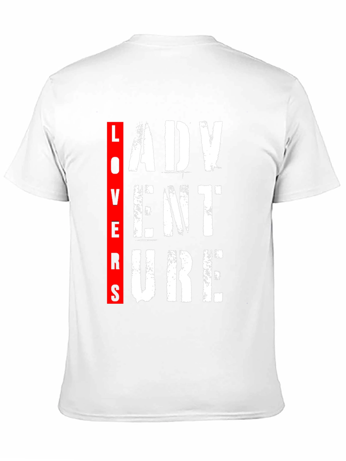 Adventure Lovers T-Shirt - Black Graphic Tee