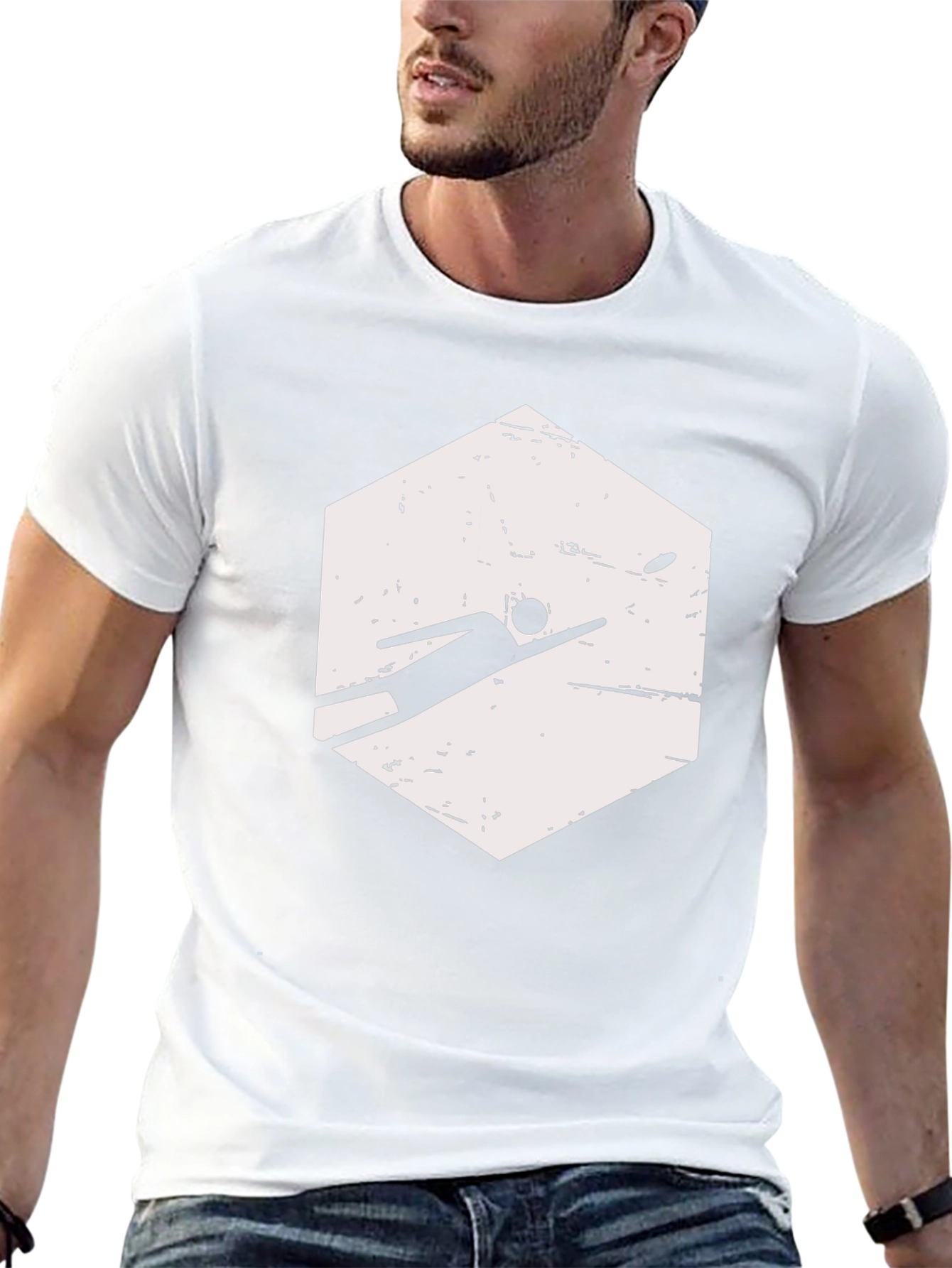 Ultimate Frisbee Catch Graphic Tee