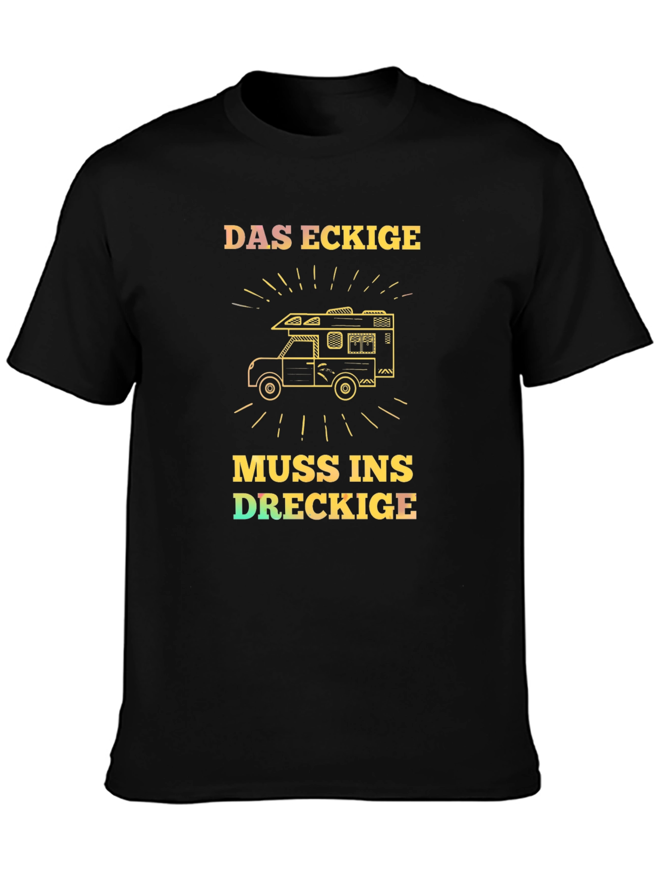 Das Eckige Camping T-Shirt