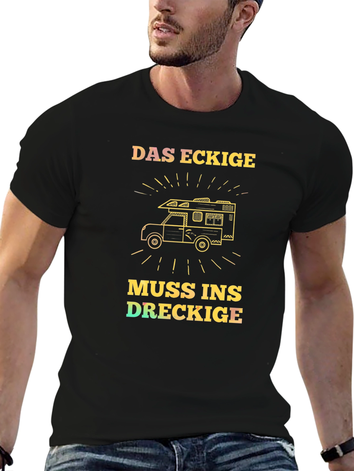 Das Eckige Camping T-Shirt