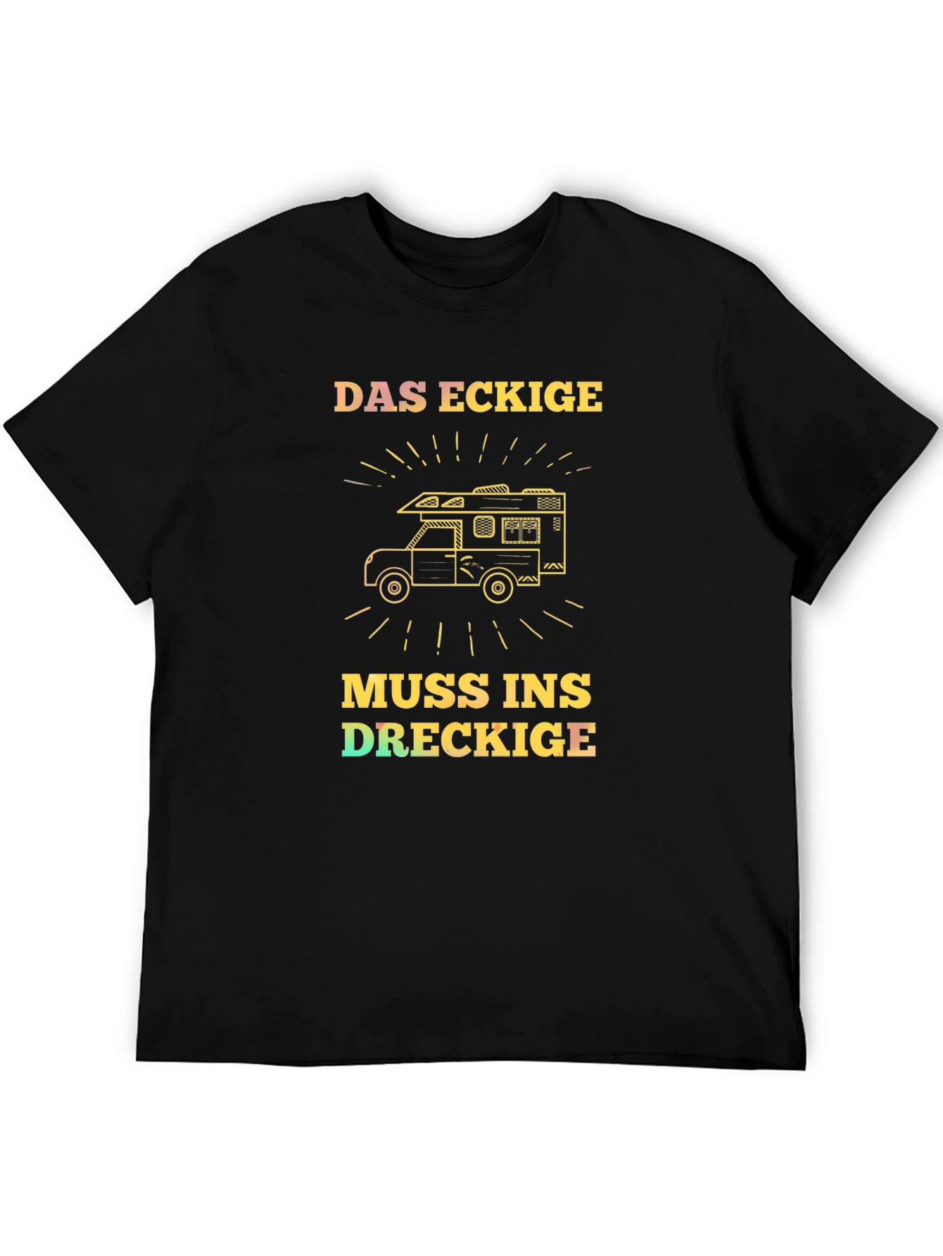 Das Eckige Camping T-Shirt