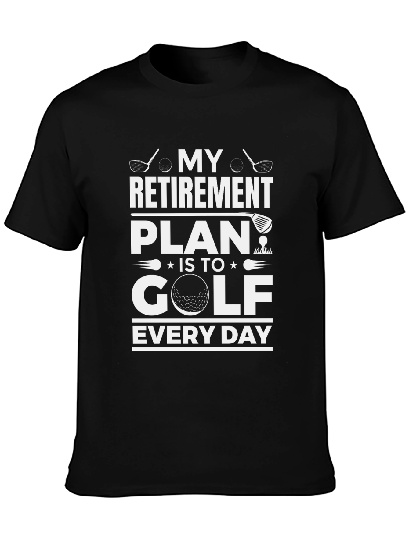 Golf Retirement Plan T-Shirt