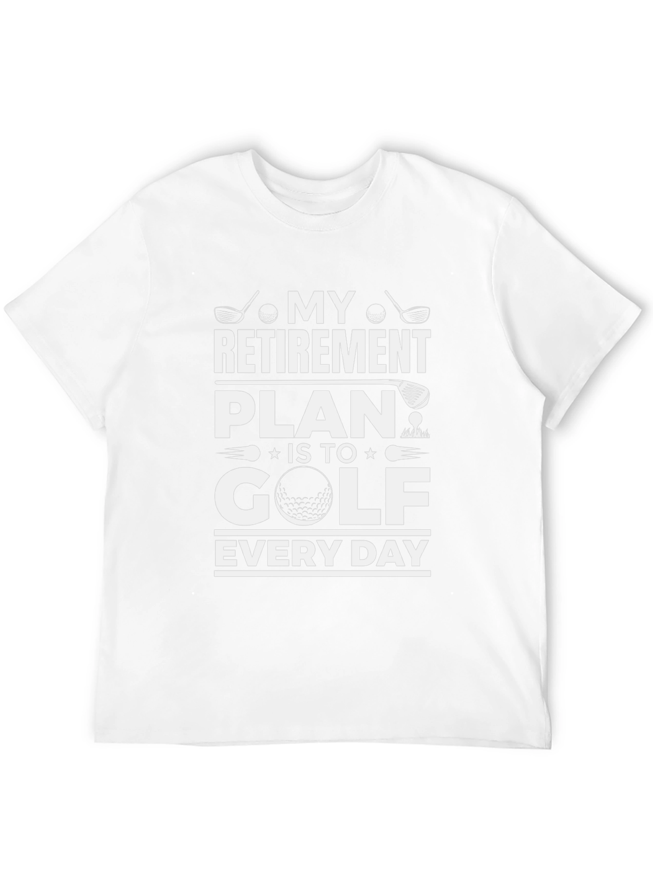 Golf Retirement Plan T-Shirt
