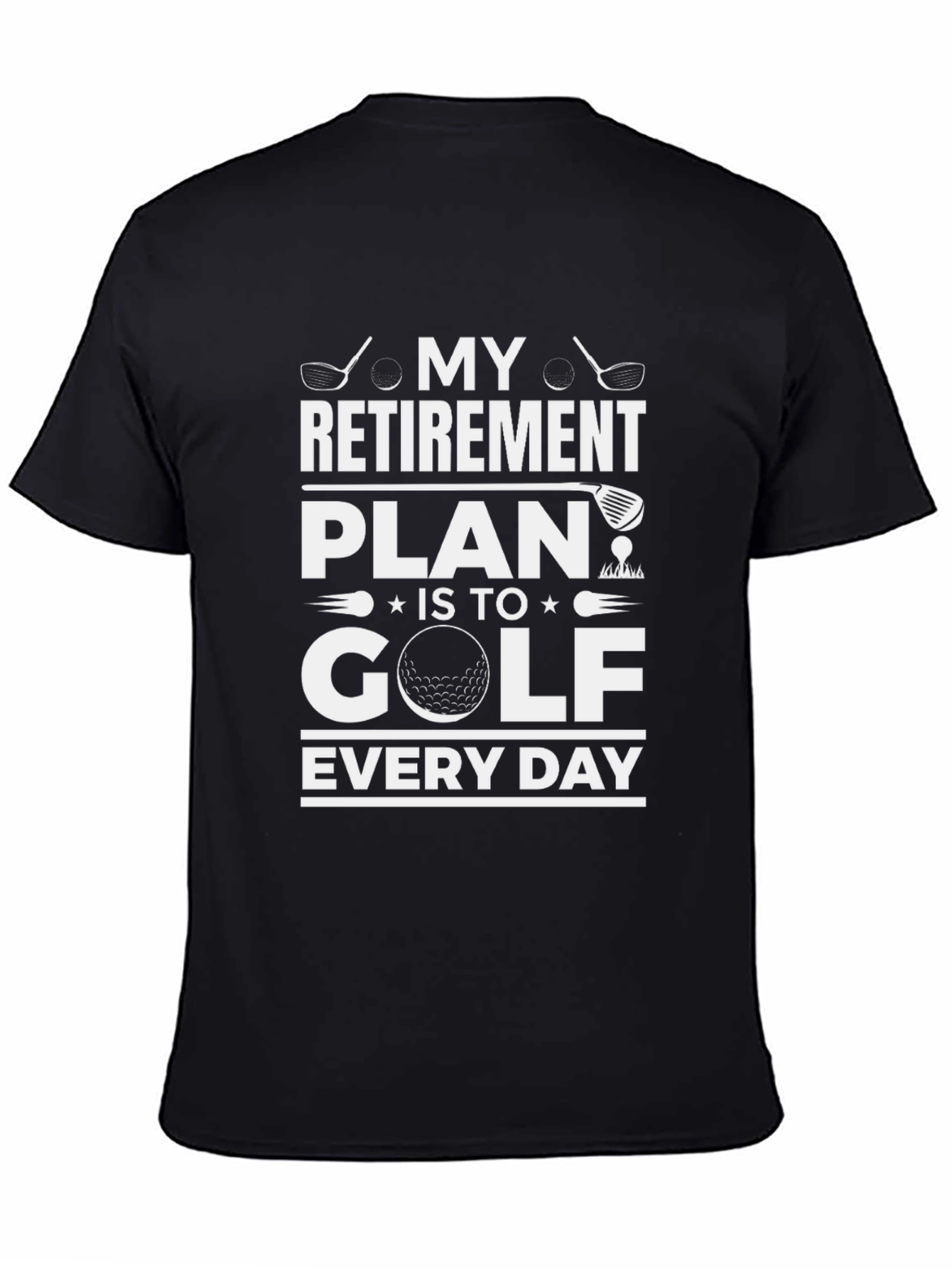 Golf Retirement Plan T-Shirt