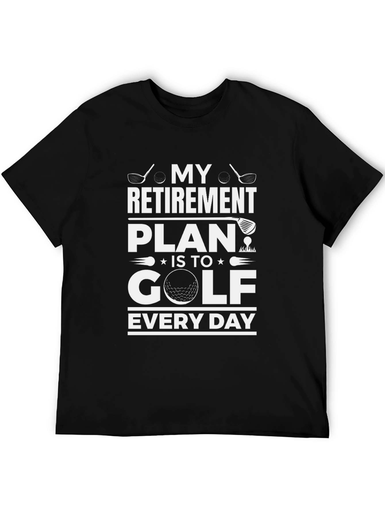Golf Retirement Plan T-Shirt