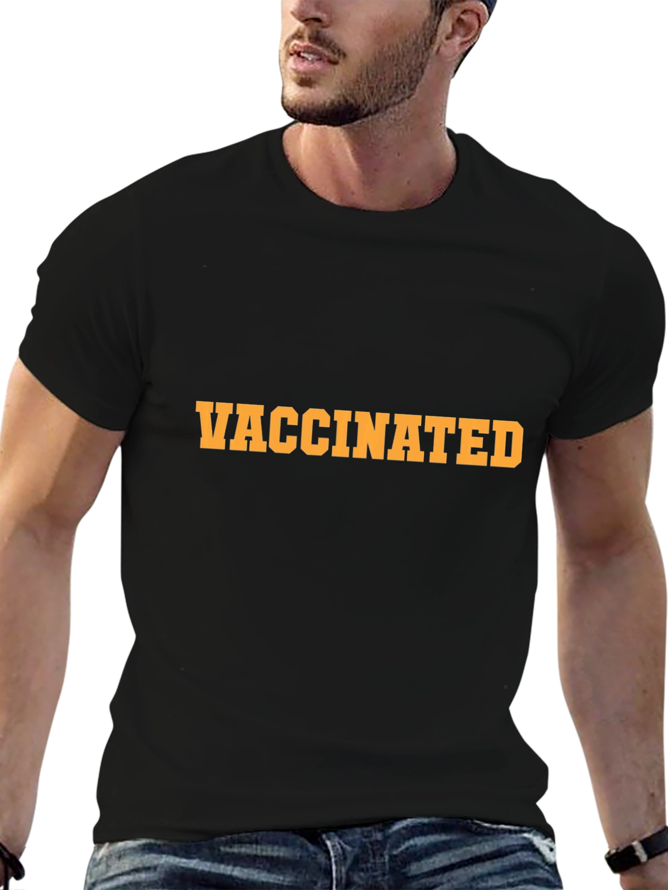 Vaccinated T-Shirt - Show Your Status in Style!