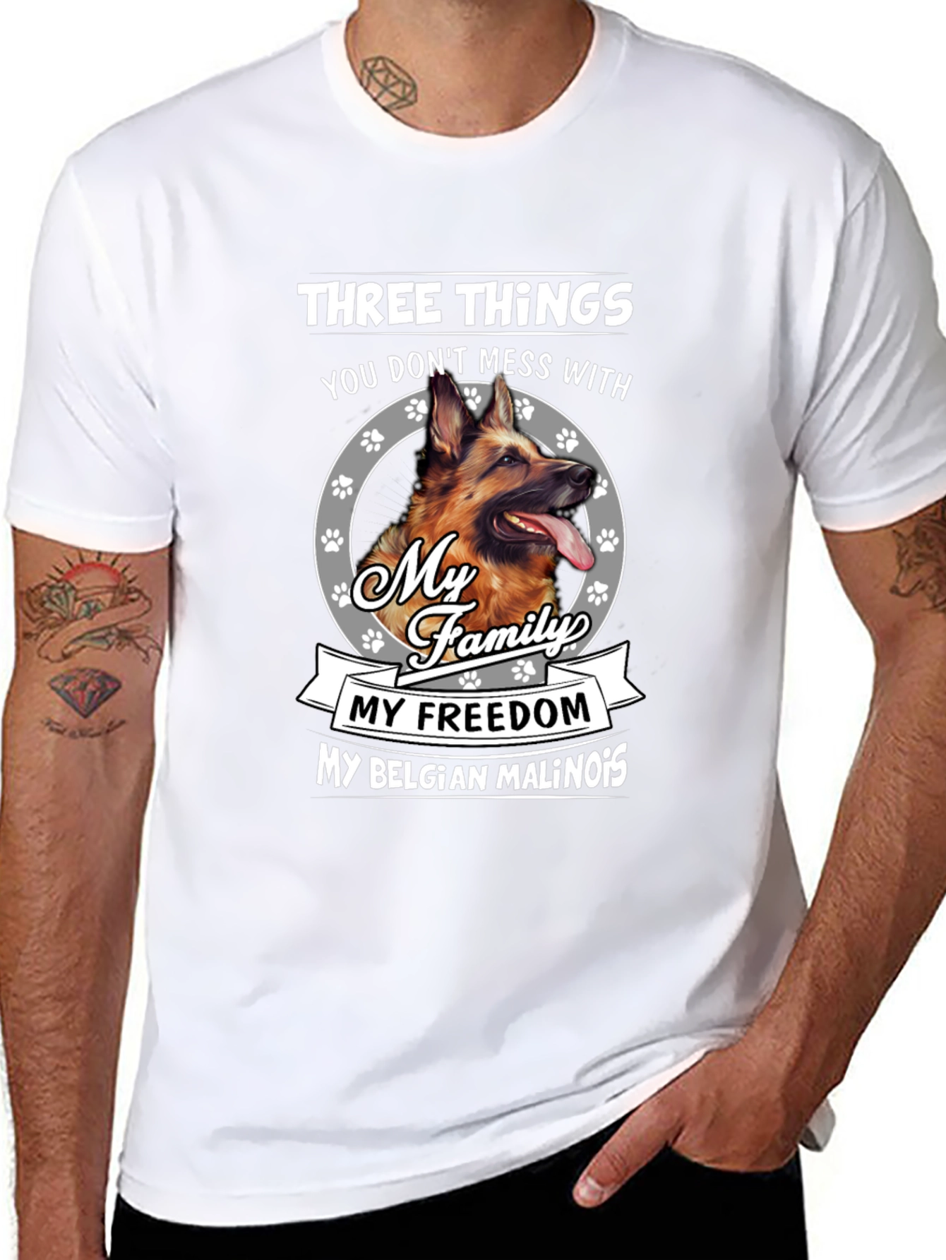 Belgian Malinois Dog Lover T-Shirt