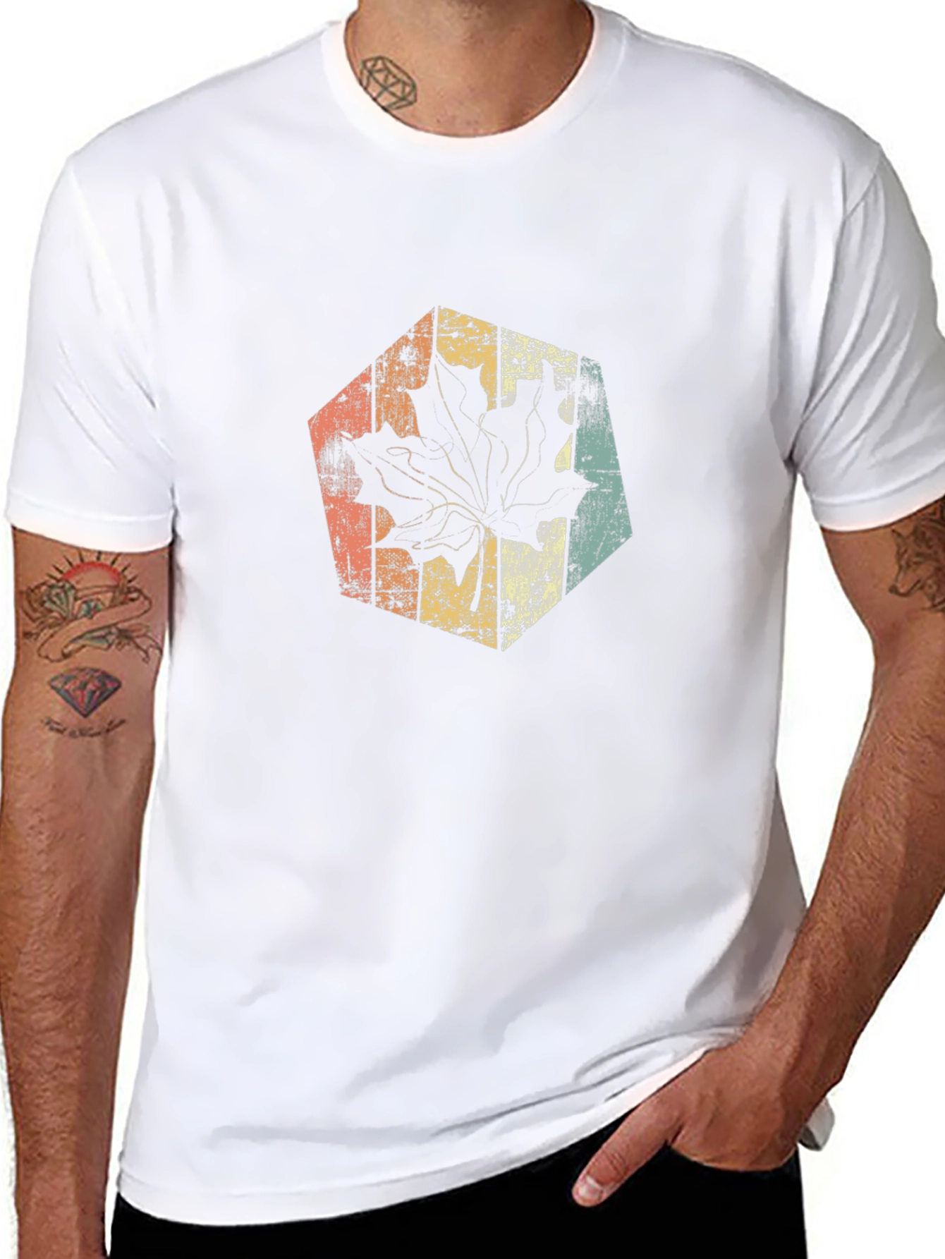 Retro Maple Leaf T-Shirt
