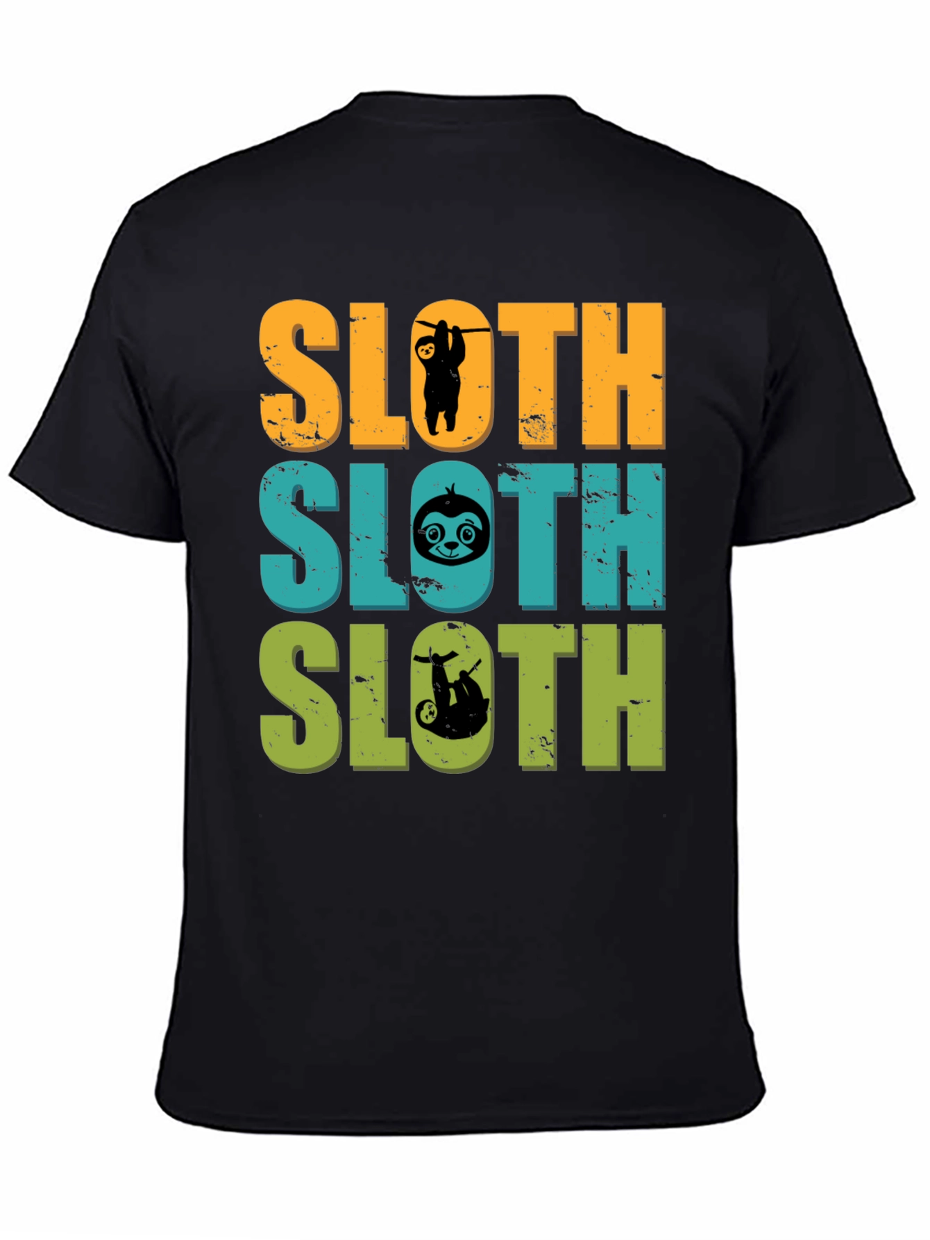 Sloth Lover T-Shirt Funny Animal Tee Mens
