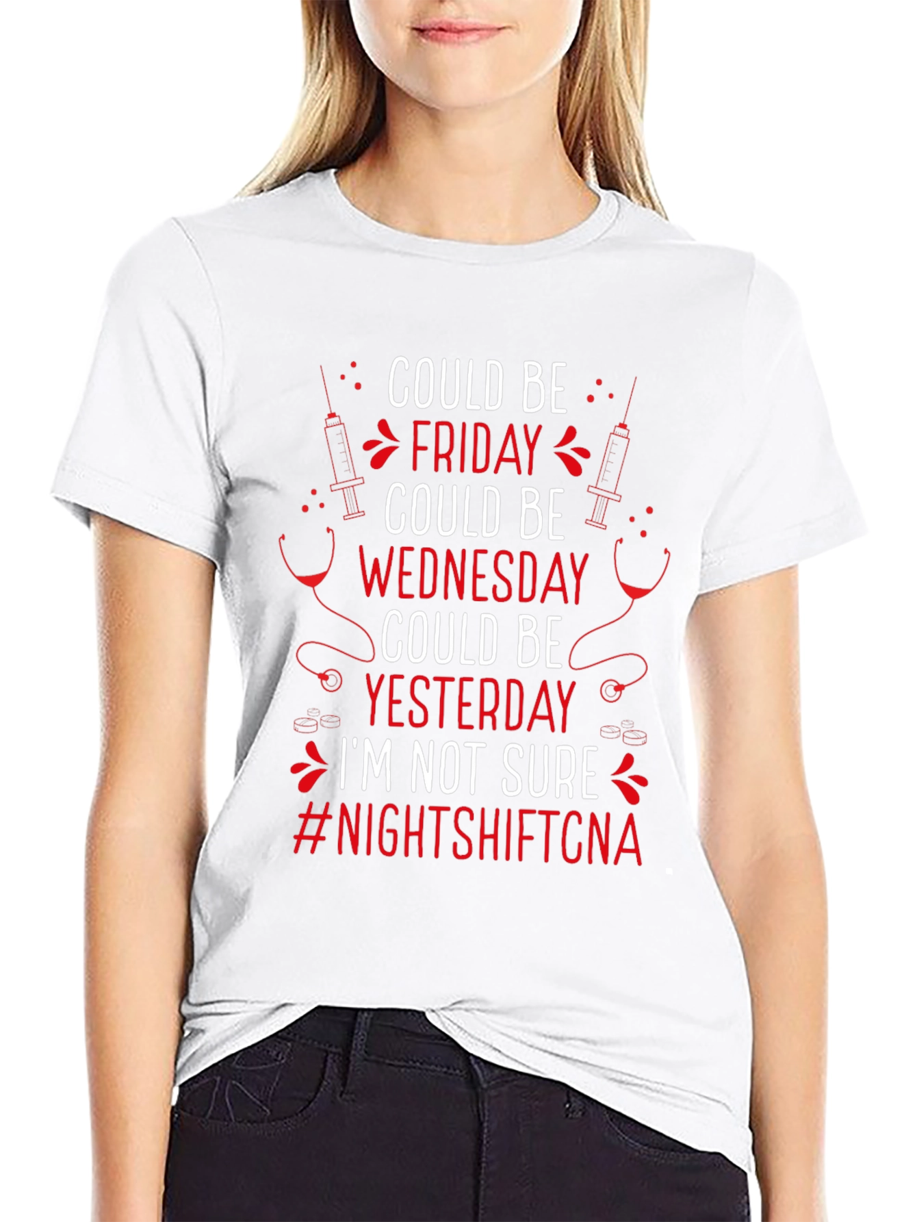 Night Shift CNA T-Shirt - Could Be Friday