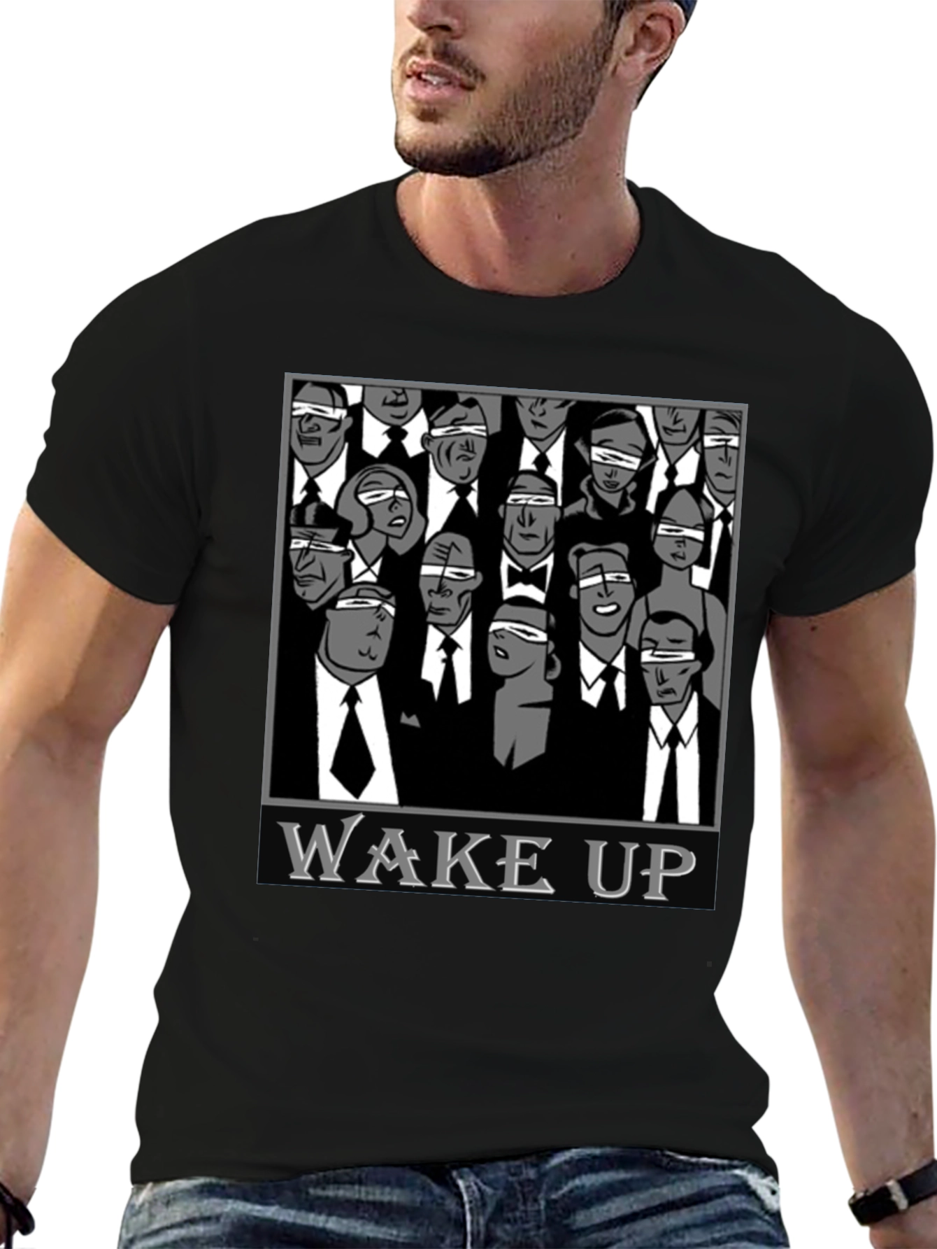 Wake Up T-Shirt - Blinded Society Graphic Tee