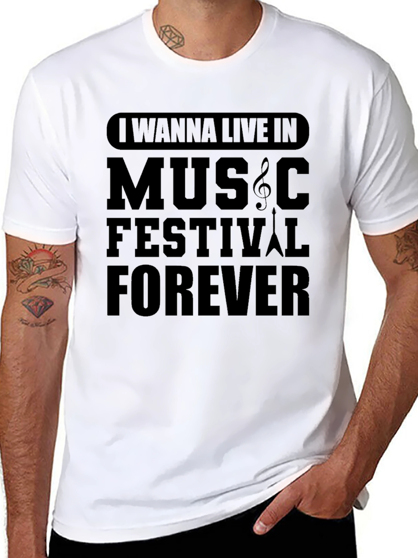 Music Festival Forever Graphic T-Shirt
