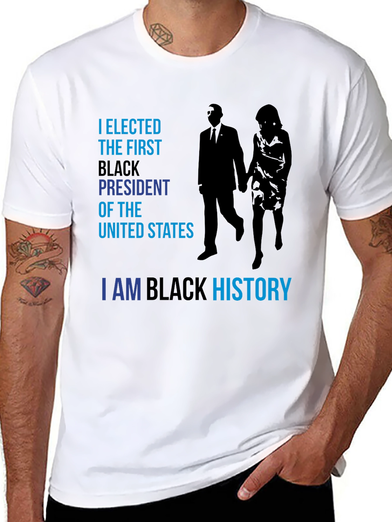 Black History T-Shirt: Obama President