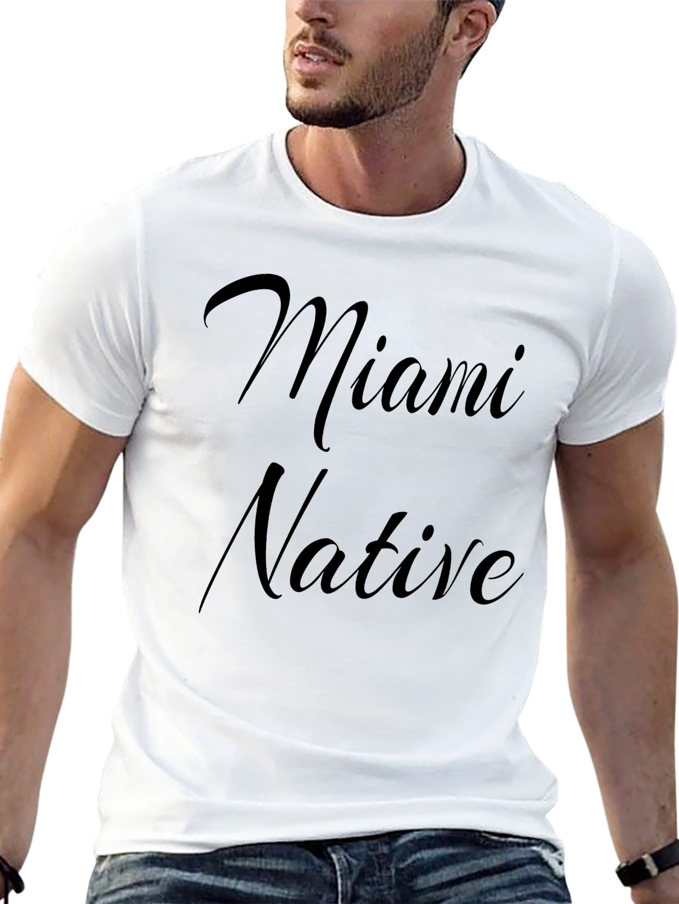 Miami Native Black Graphic Tee