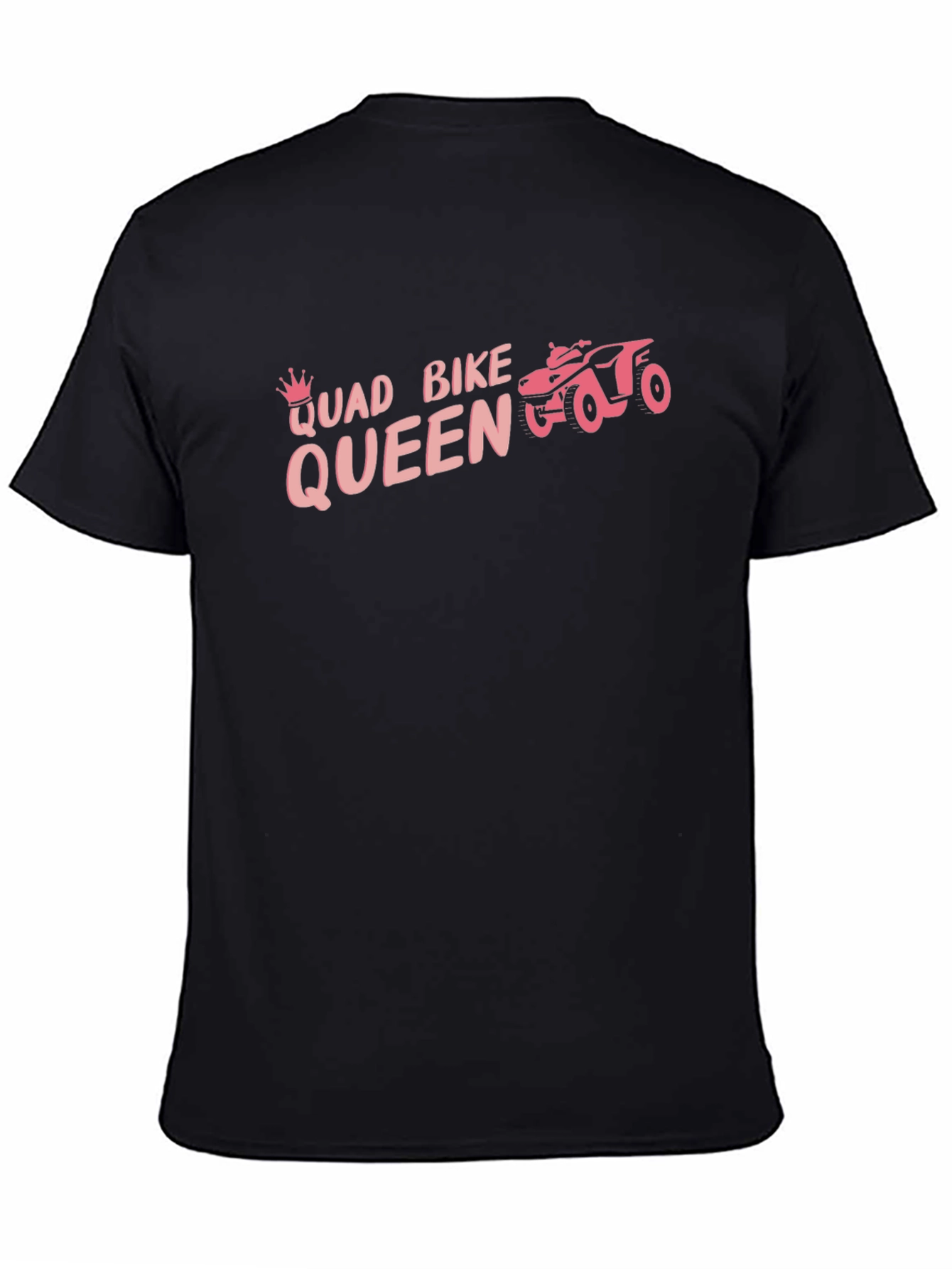 Quad Bike Queen Black T-Shirt