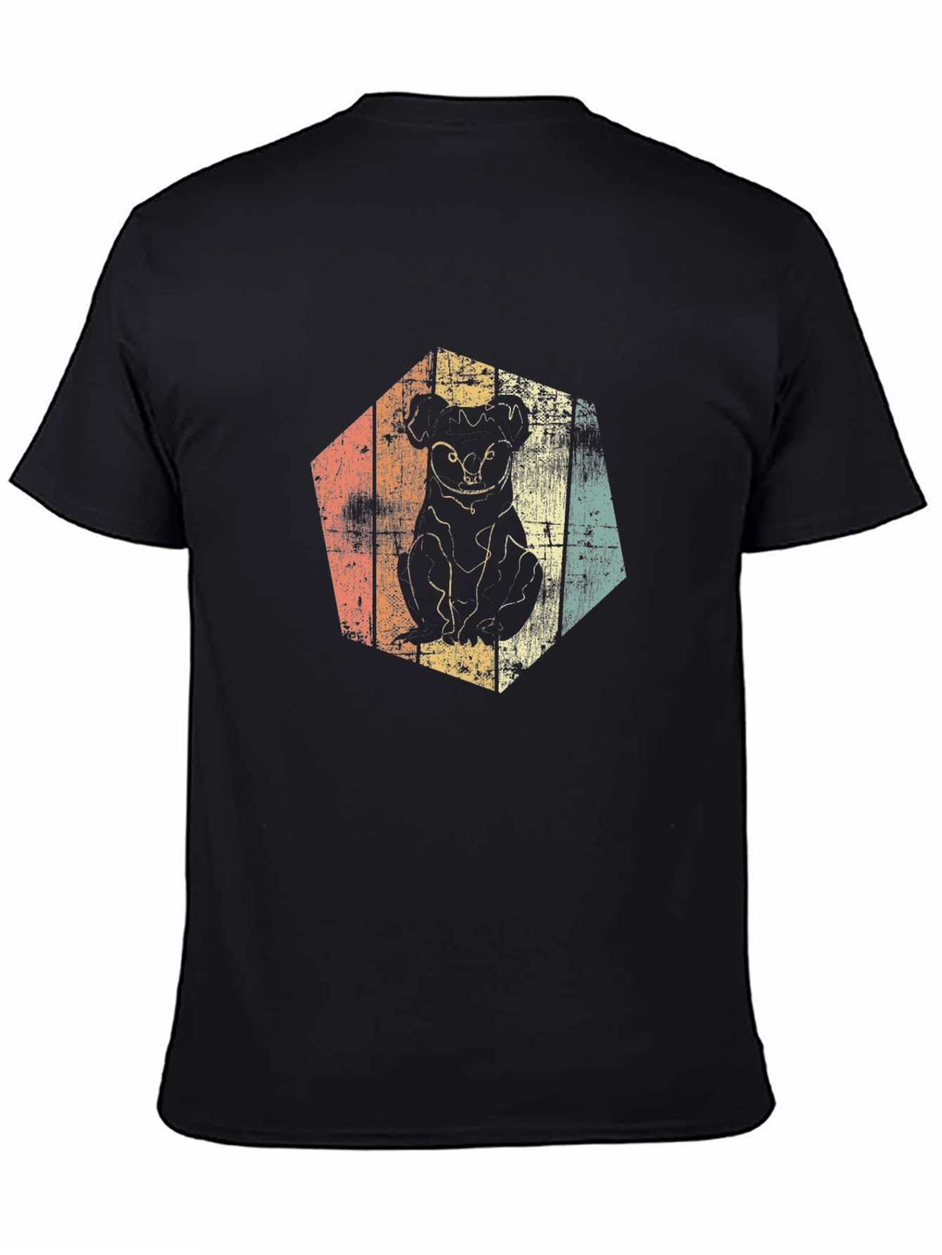 Koala Bear Graphic Tee - Mens Black T-Shirt