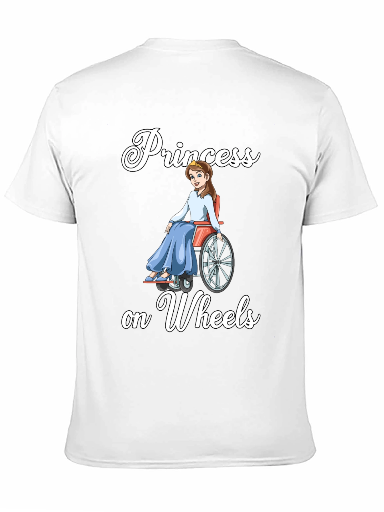 Princess on Wheels Graphic T-Shirt