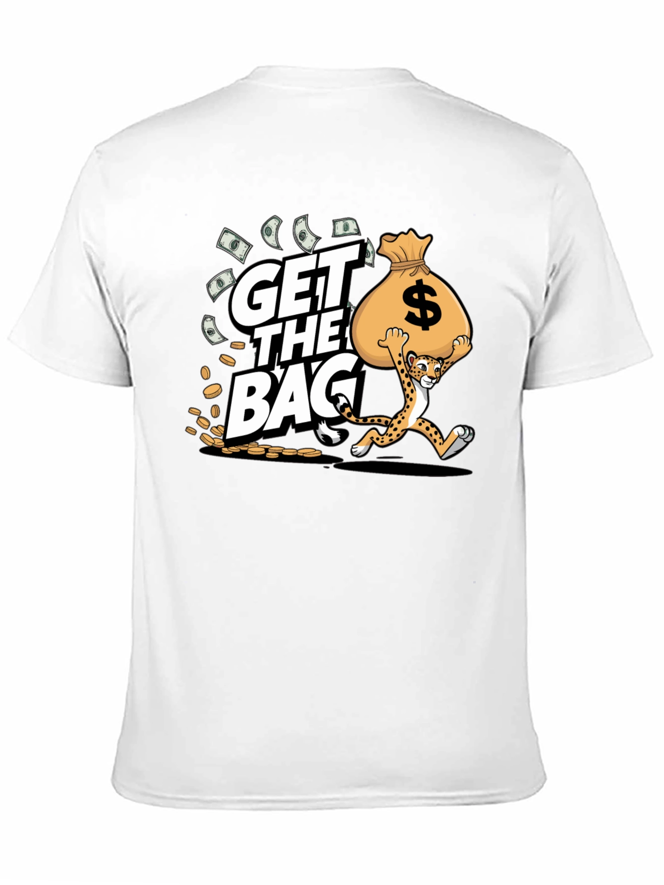 Get the Bag Cheetah Graphic T-Shirt