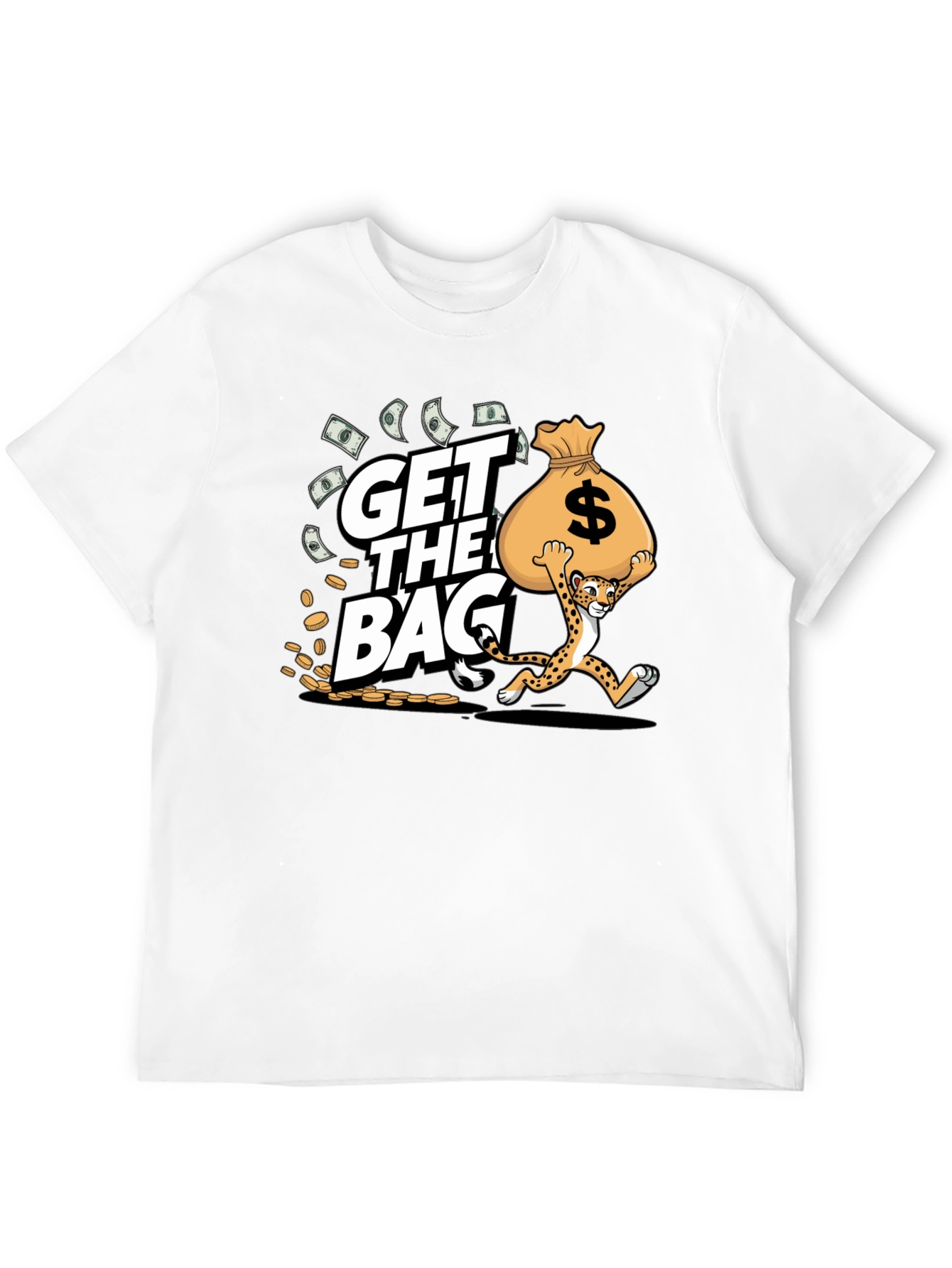 Get the Bag Cheetah Graphic T-Shirt