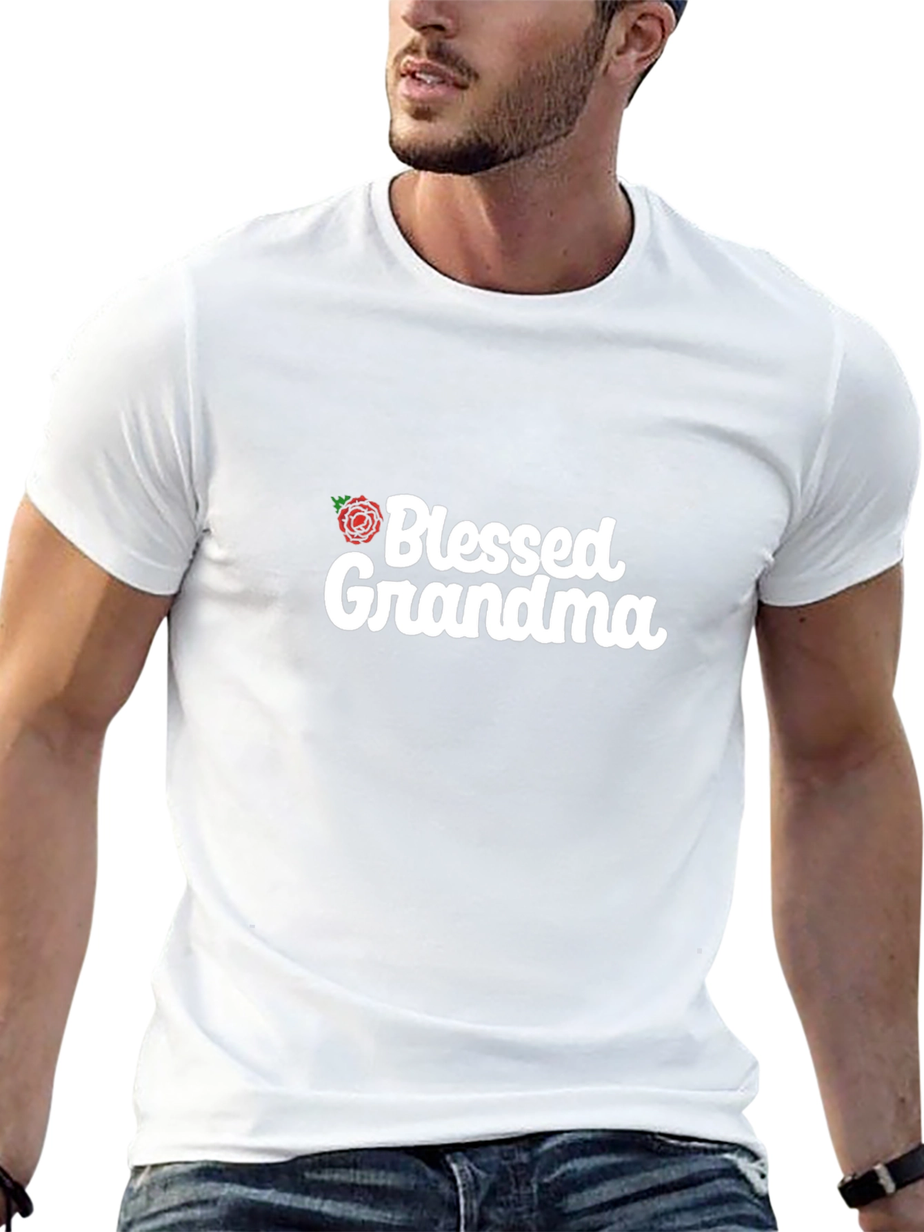 Blessed Grandma Graphic T-Shirt