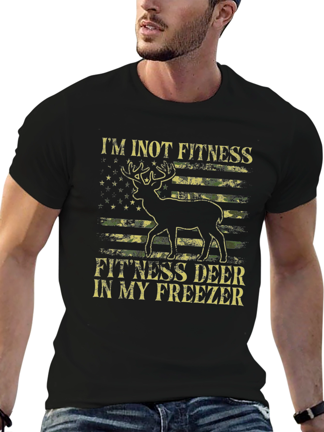 Im Inot Fitness Deer T-Shirt