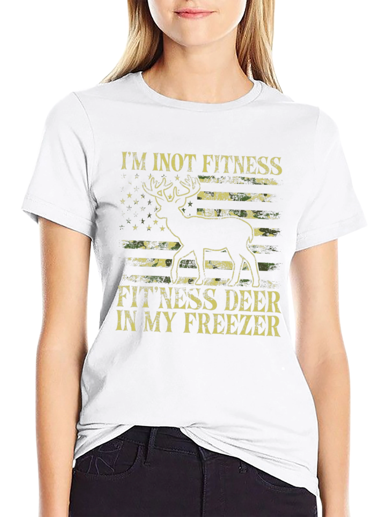 Im Inot Fitness Deer T-Shirt