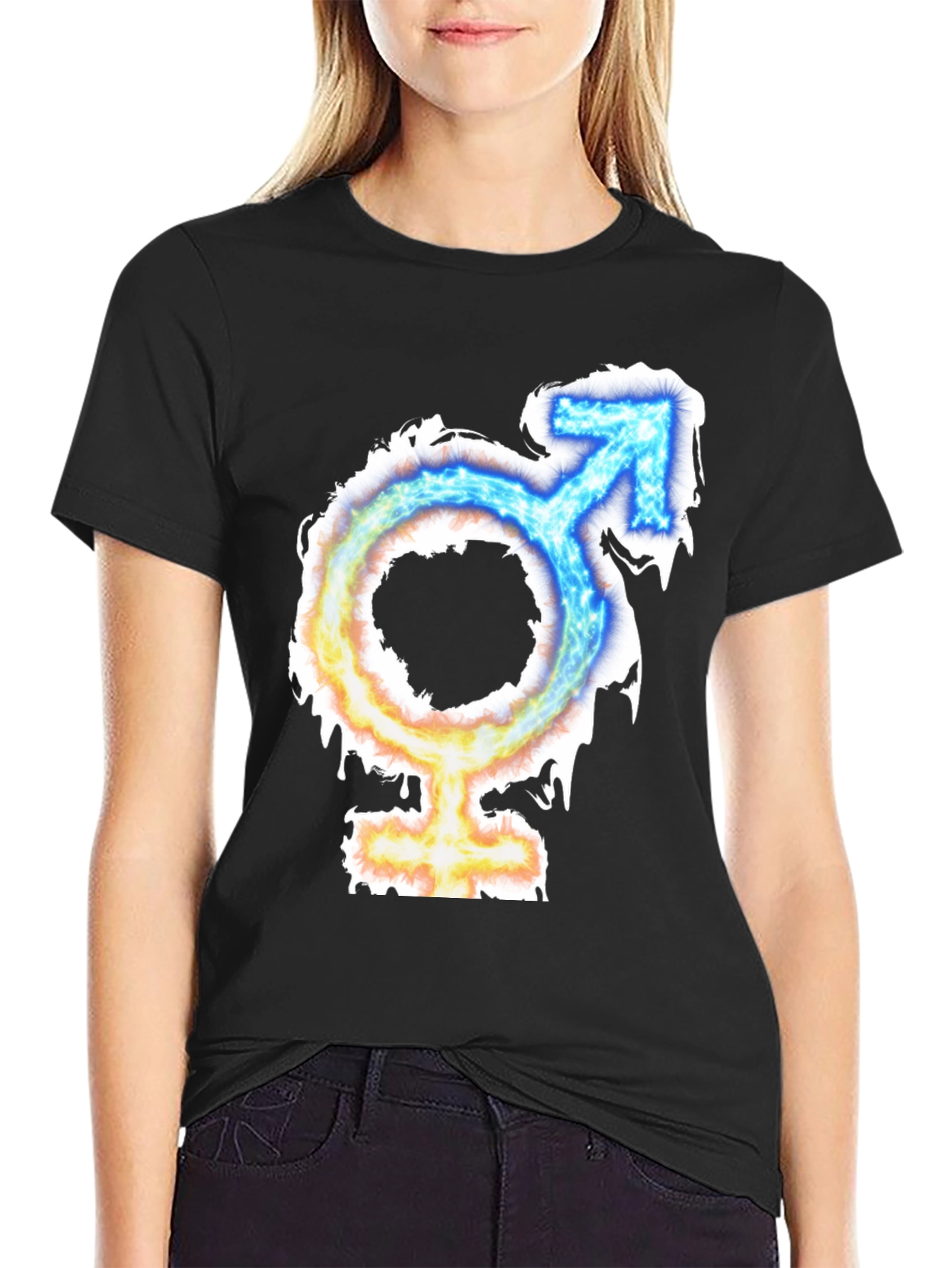 Gender Symbol Graphic Tee