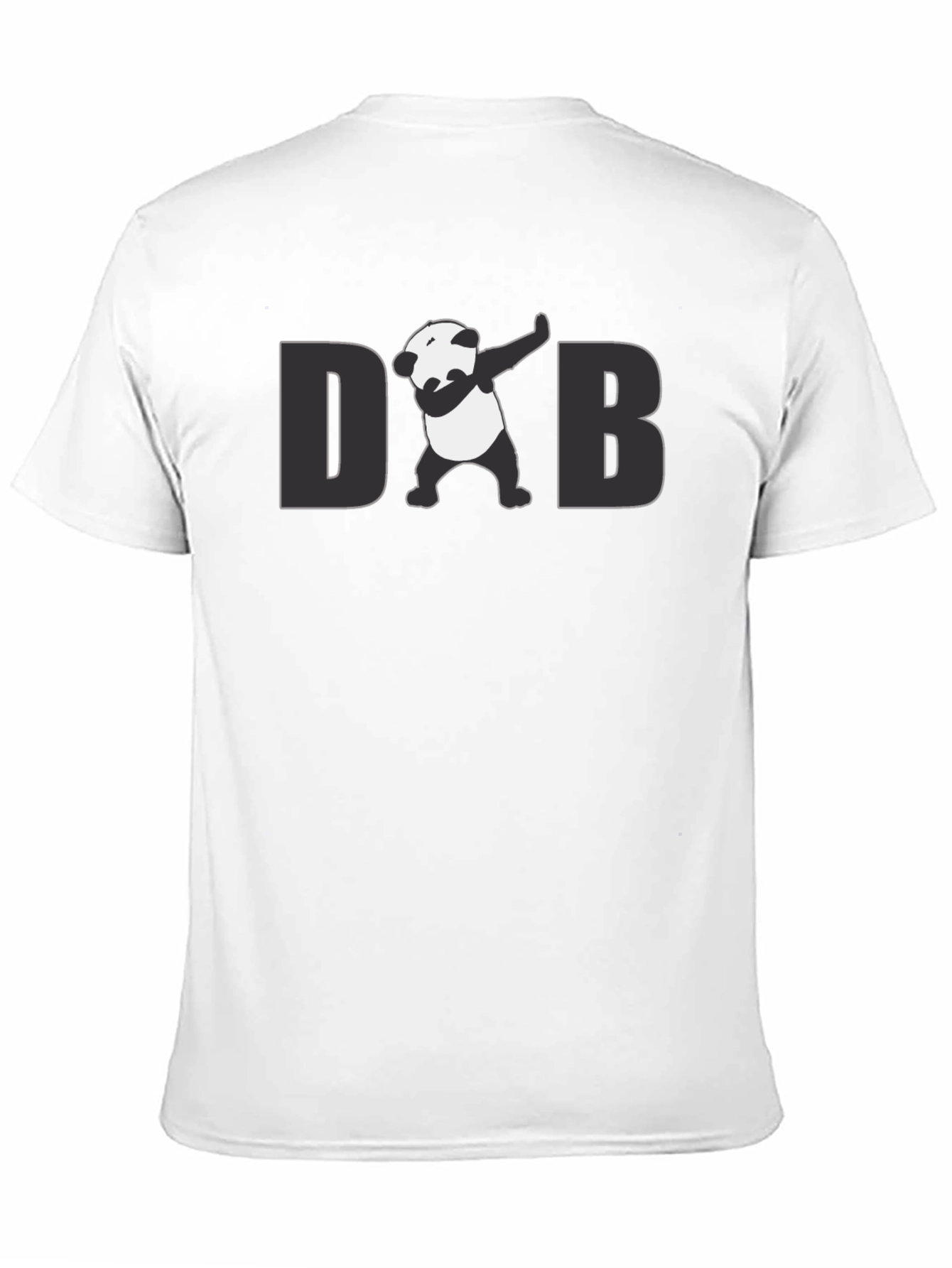Dabbing Panda Graphic Tee - Cool Mens Black T-Shirt