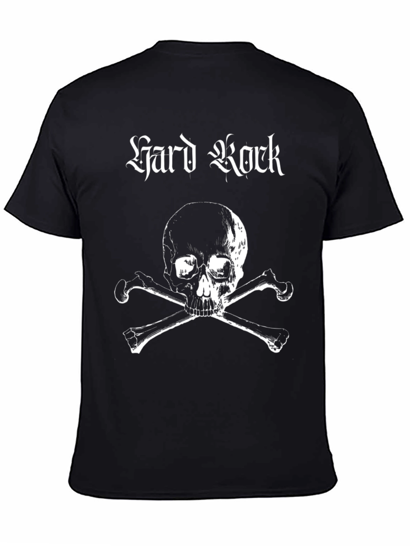 Hard Rock Skull & Crossbones Black T-Shirt