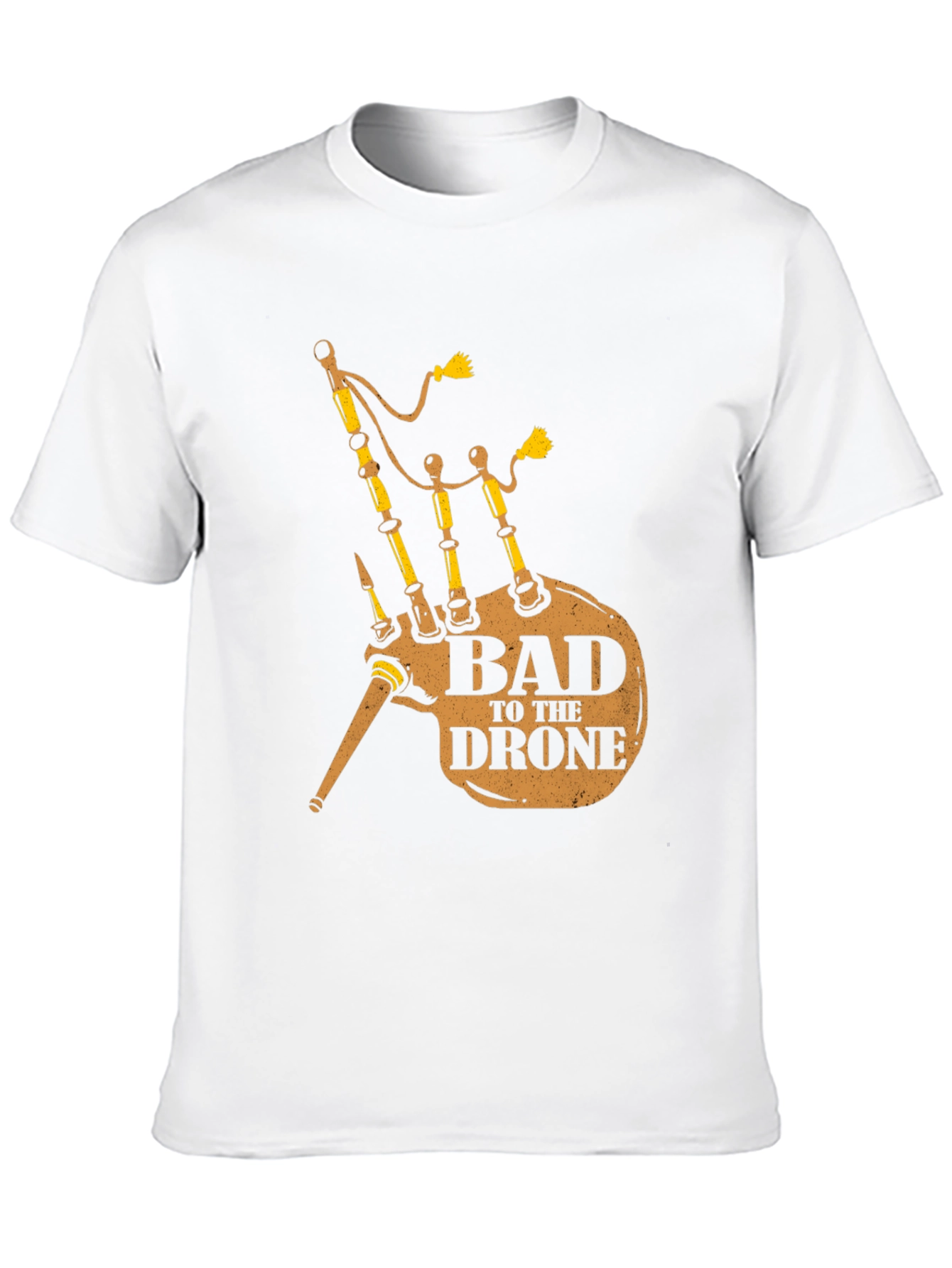 Bad to the Drone Bagpipe T-Shirt