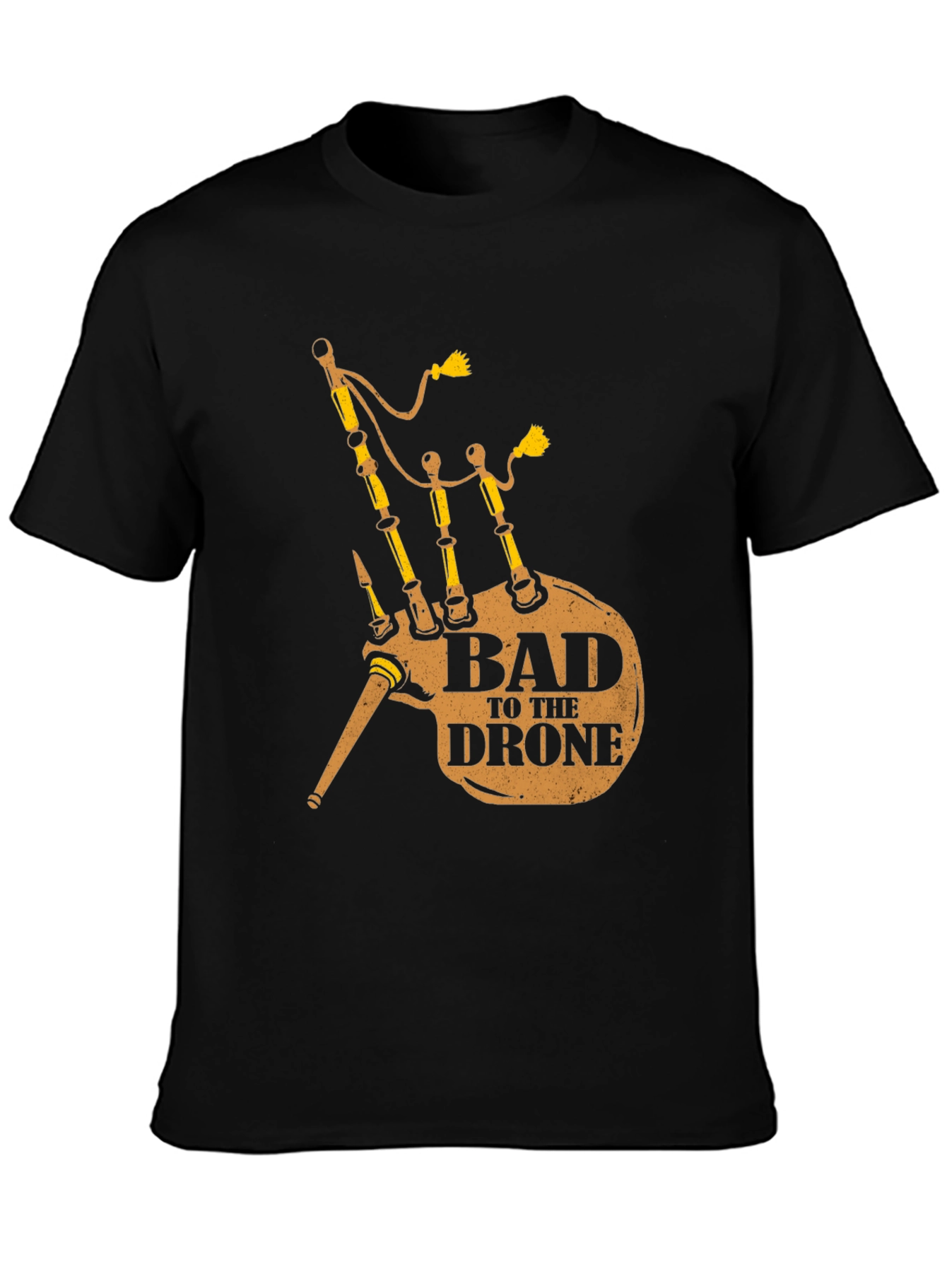 Bad to the Drone Bagpipe T-Shirt