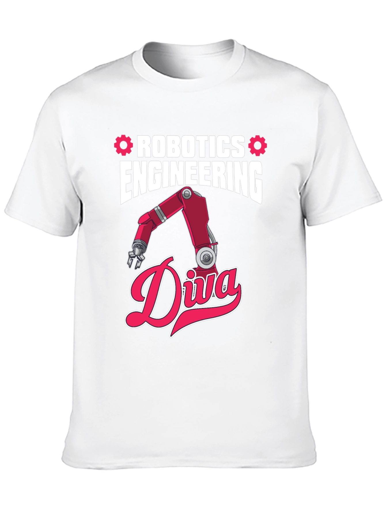 Robotics Engineering Diva T-Shirt - Red