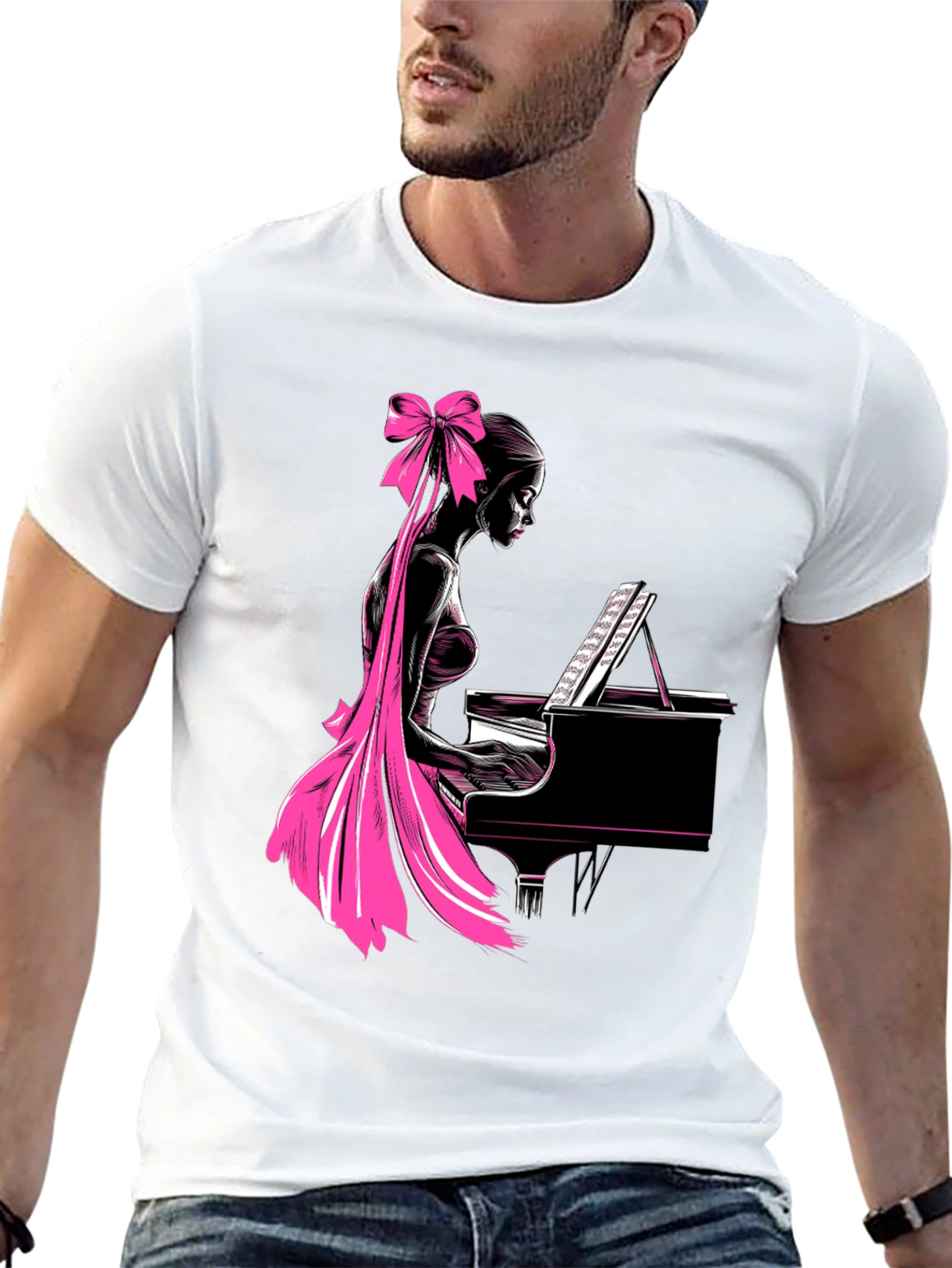 Ballerina Piano T-Shirt