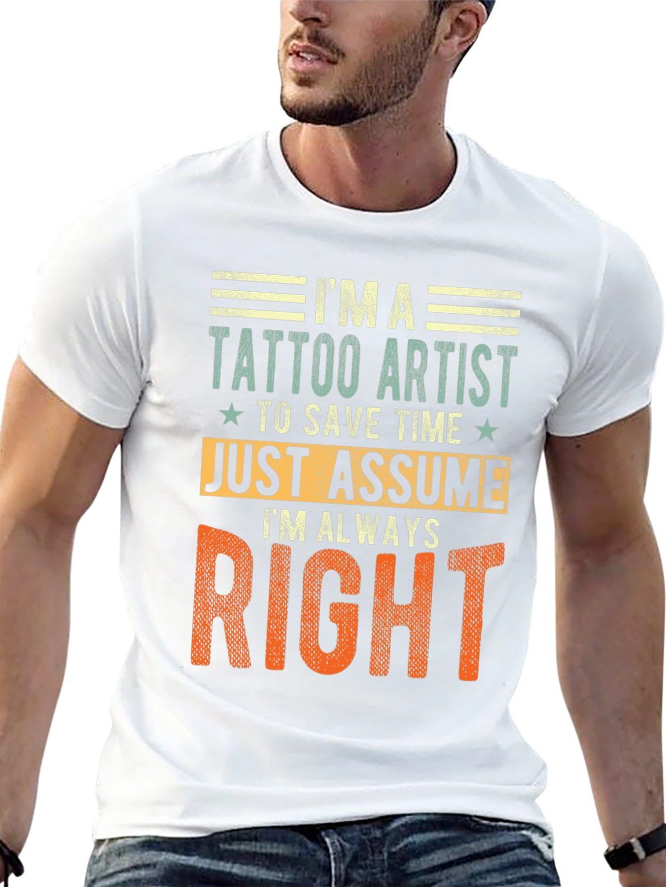 Tattoo Artist Always Right Graphic Tee